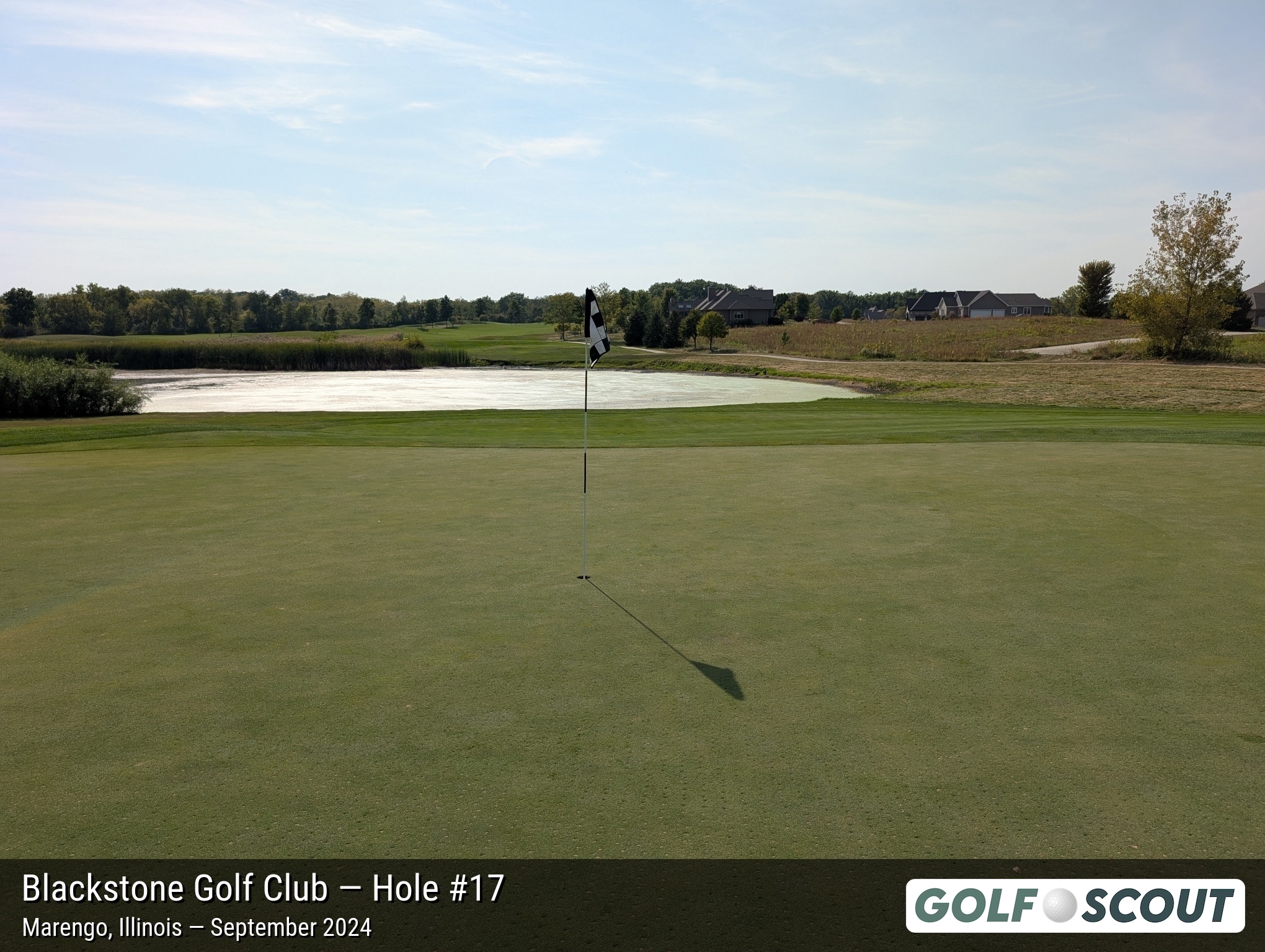 Hole 17 at Blackstone Golf Club