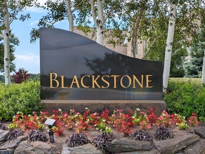 Blackstone Golf Club Entrance Sign