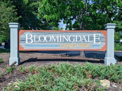 Bloomingdale Golf Club Entrance Sign