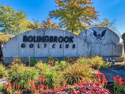Bolingbrook Golf Club Entrance Sign