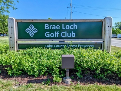 Brae Loch Golf Club Entrance Sign