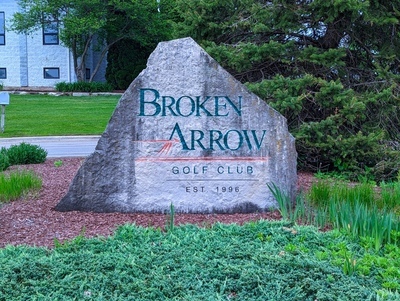 Broken Arrow Golf Club Entrance Sign