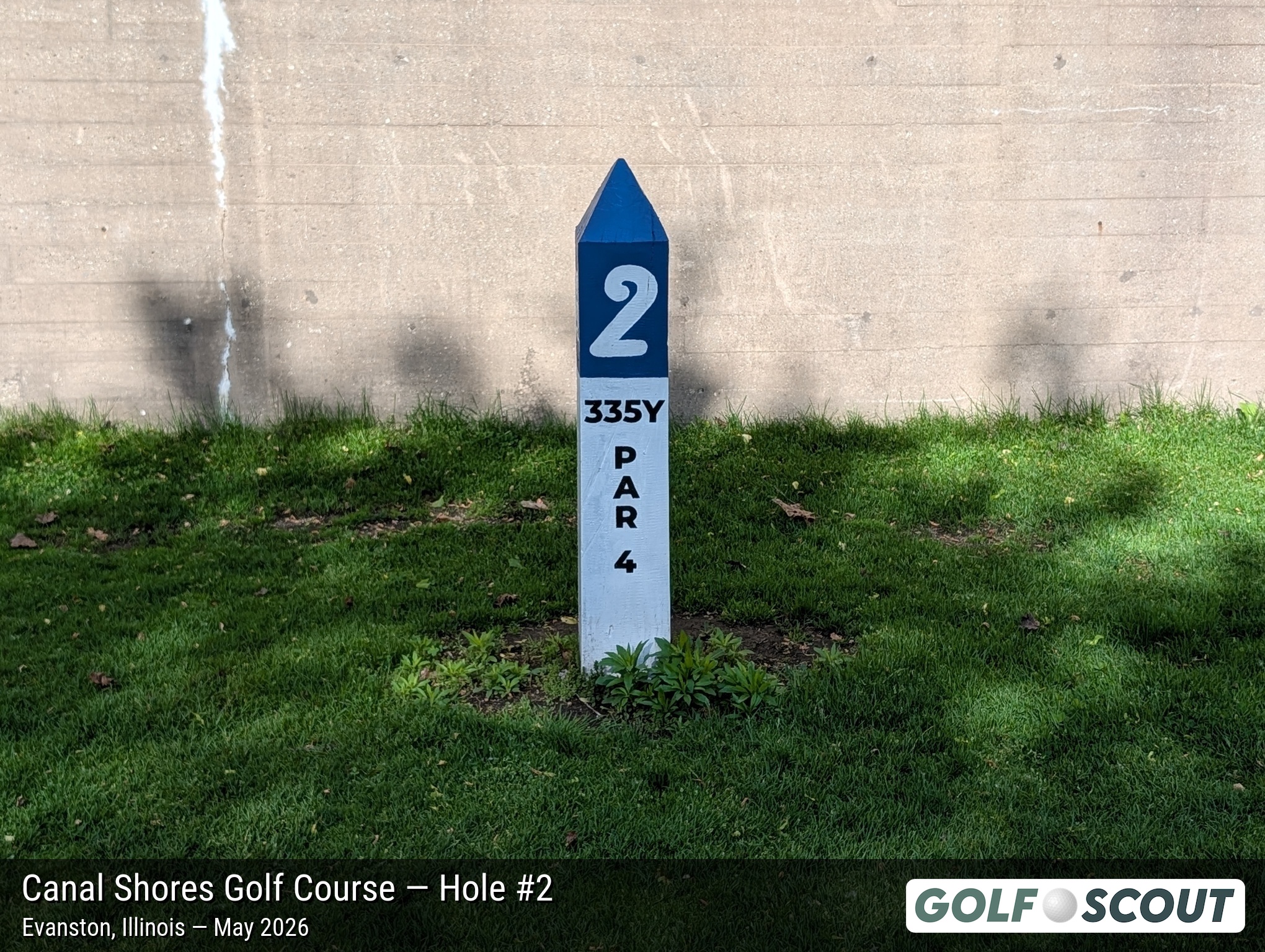 Hole 2 at The Evans at Canal Shores