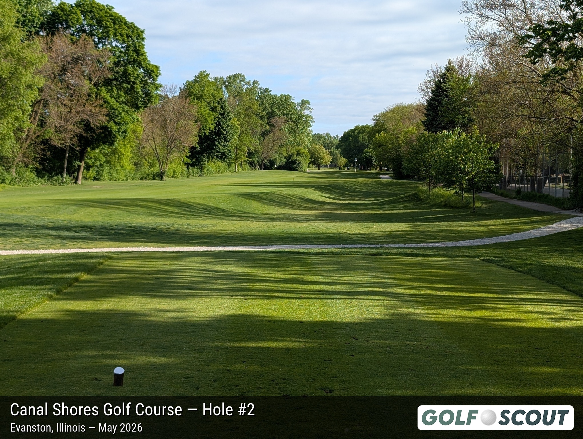 Hole 2 at The Evans at Canal Shores