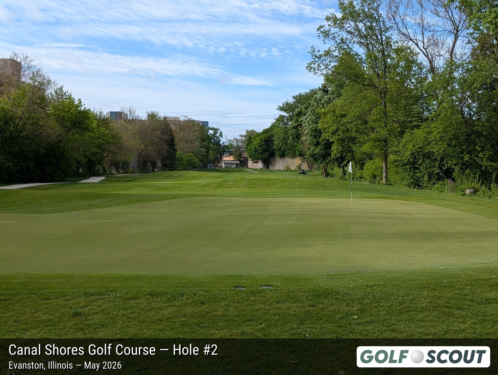 Hole 2 at The Evans at Canal Shores