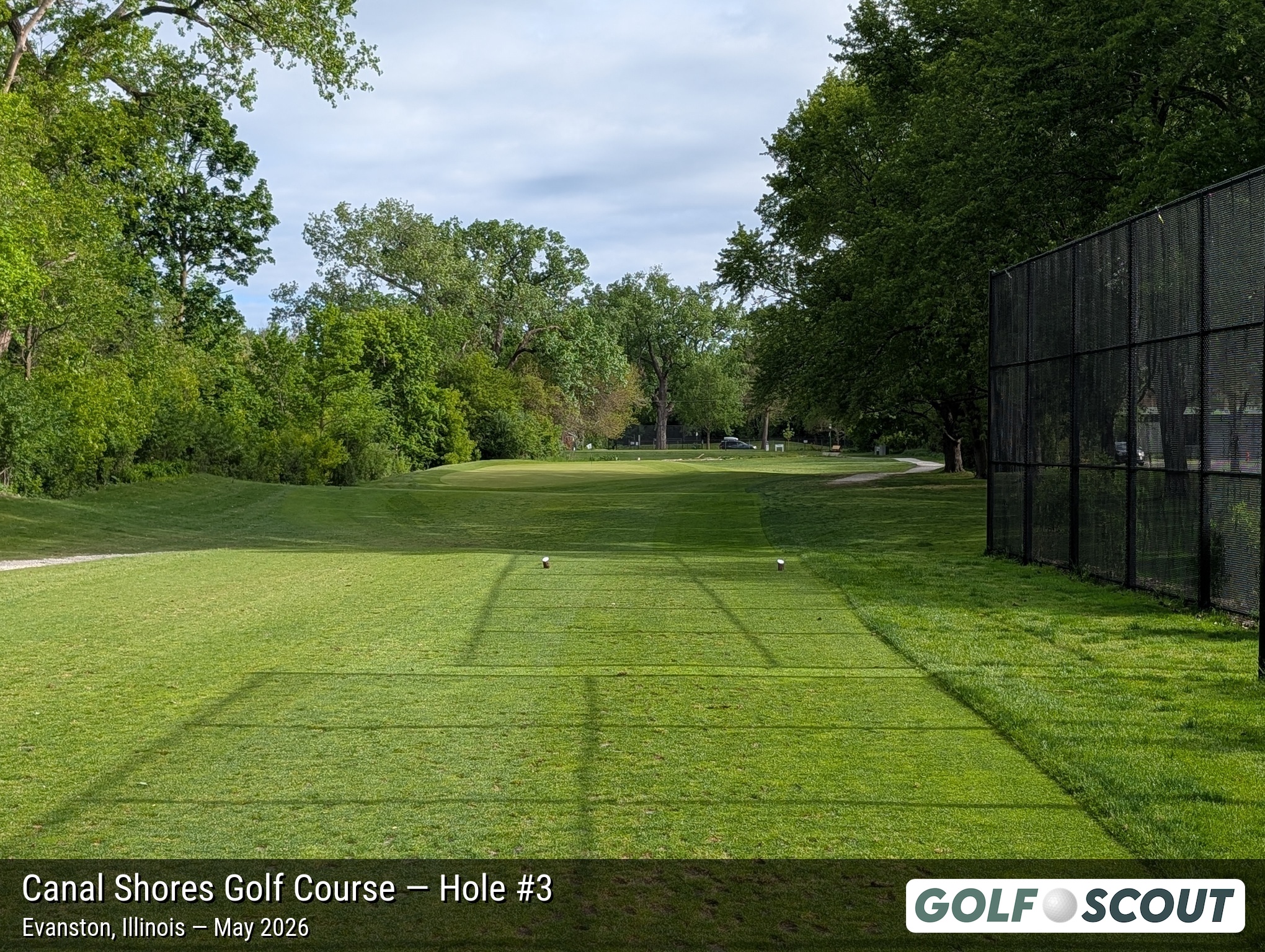 Hole 3 at The Evans at Canal Shores