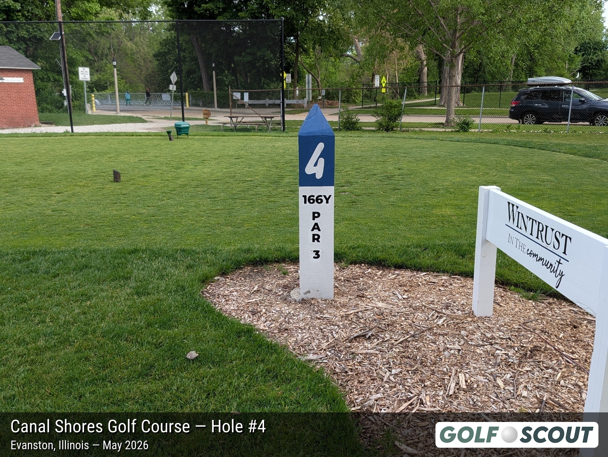 Hole 4 at The Evans at Canal Shores