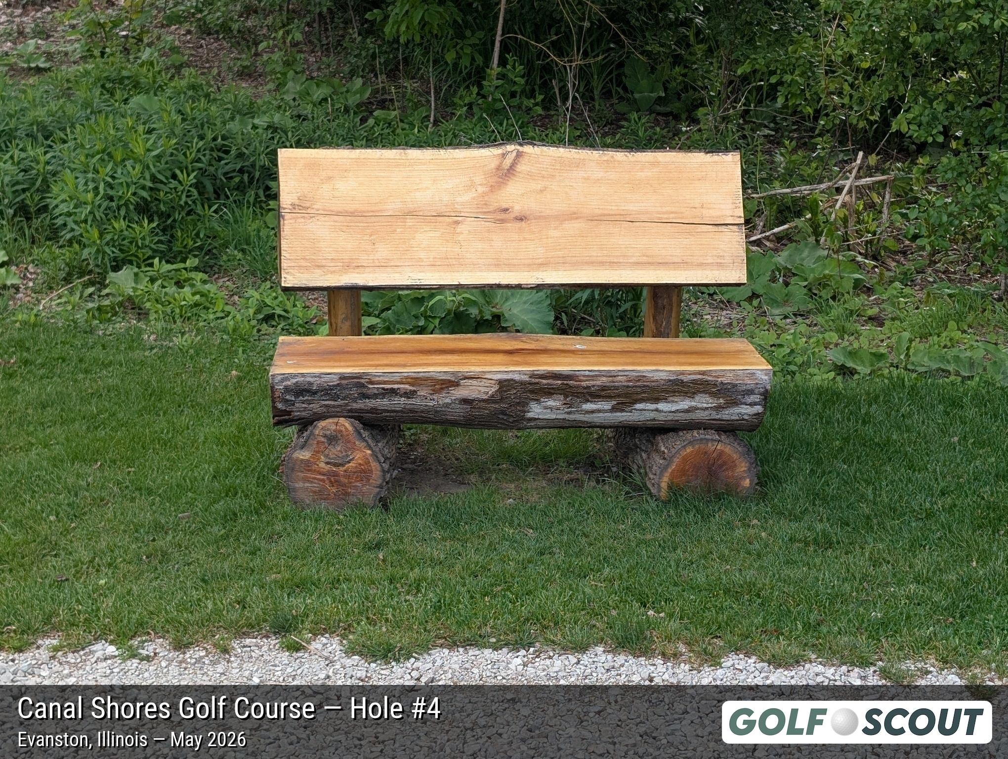 Hole 4 at The Evans at Canal Shores