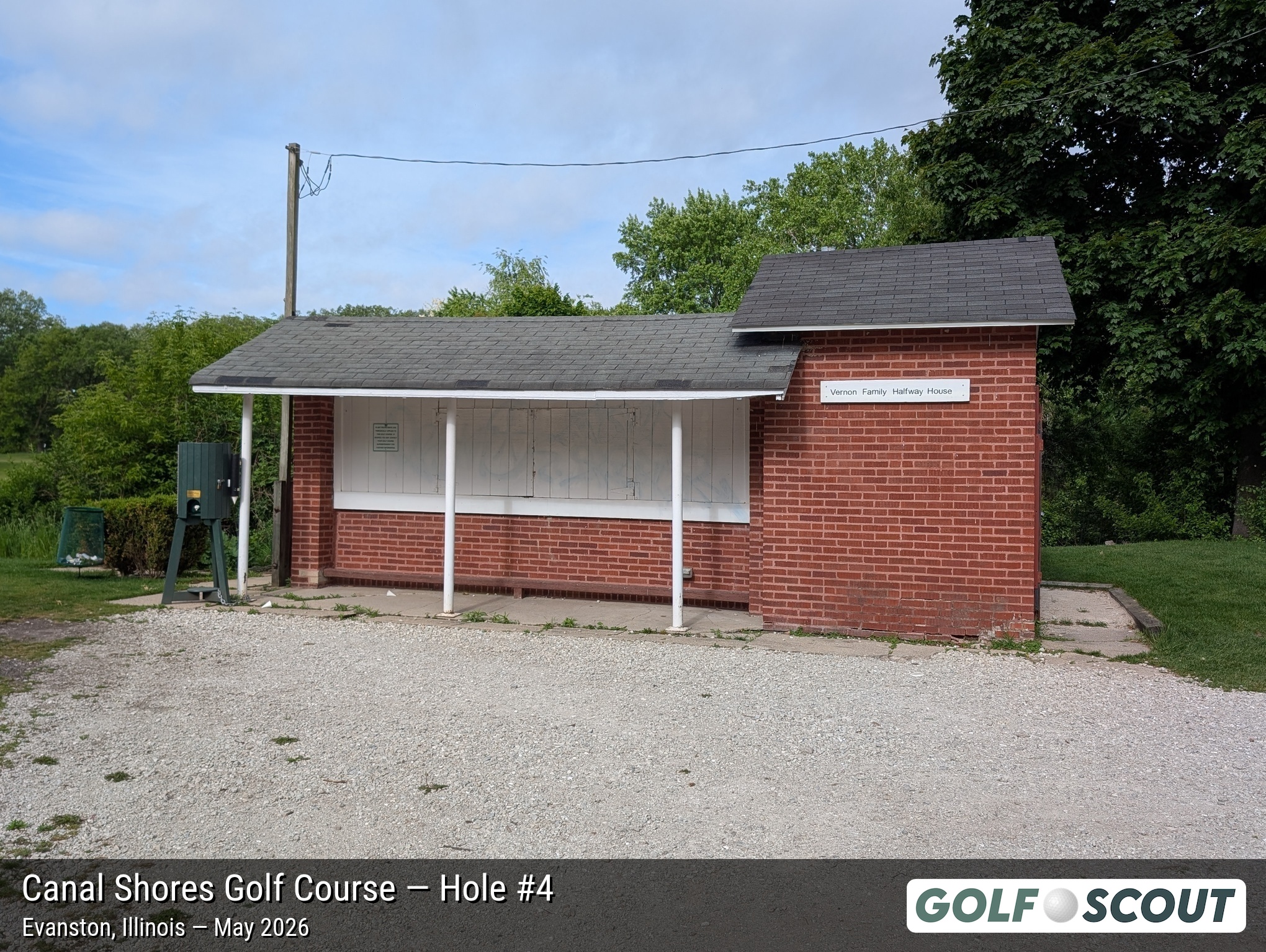 Hole 4 at The Evans at Canal Shores