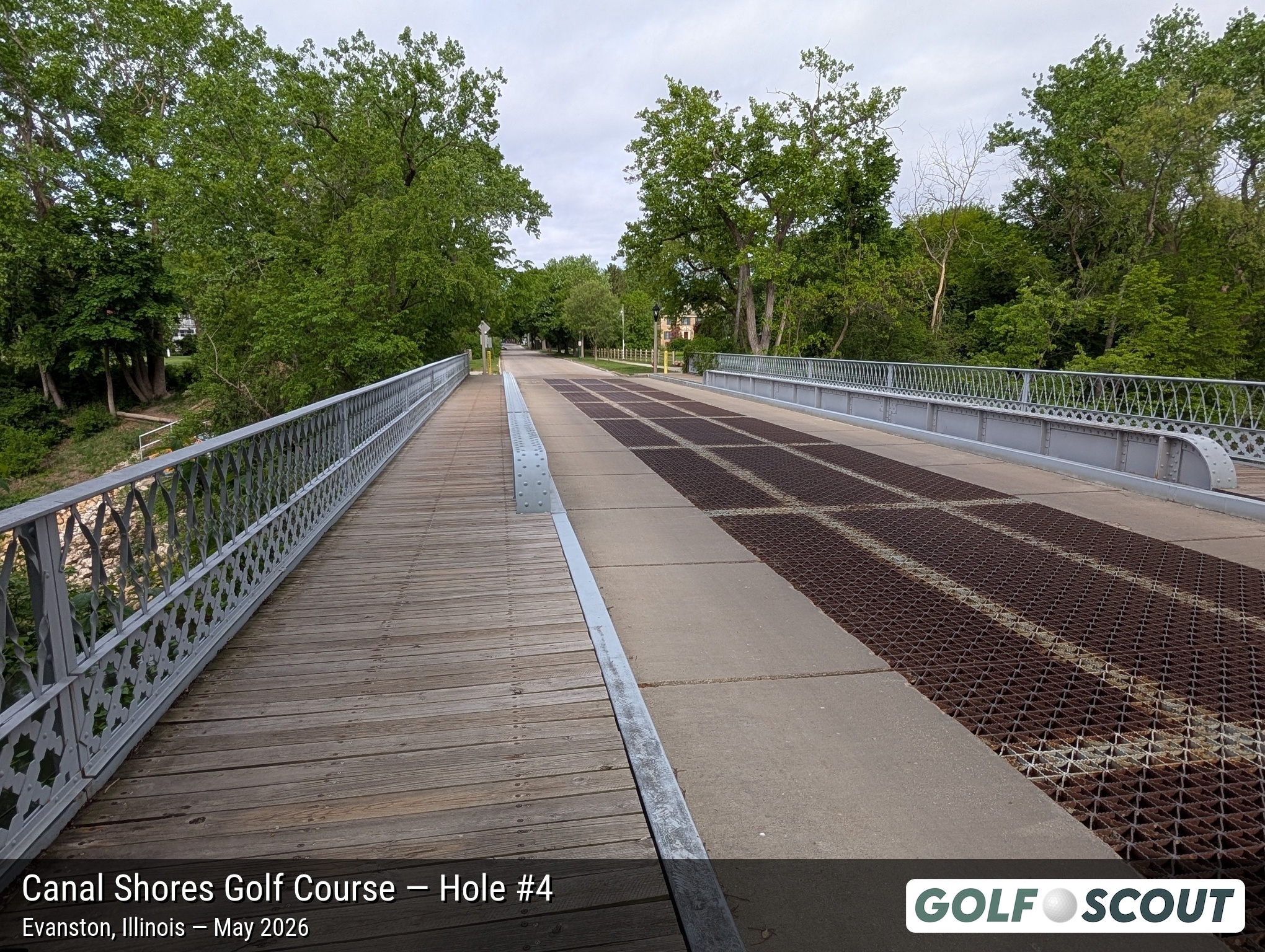 Hole 4 at The Evans at Canal Shores