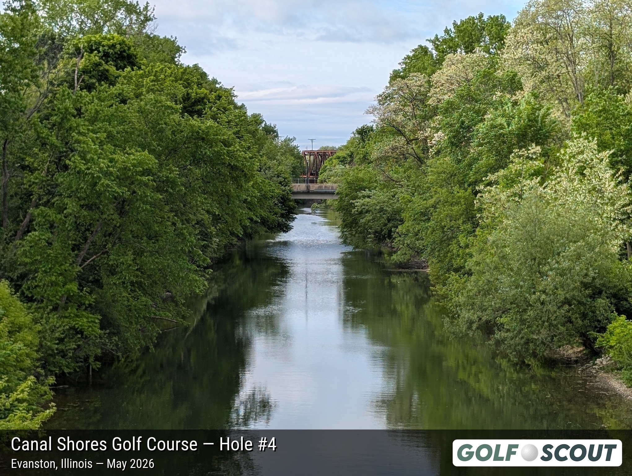 Hole 4 at The Evans at Canal Shores