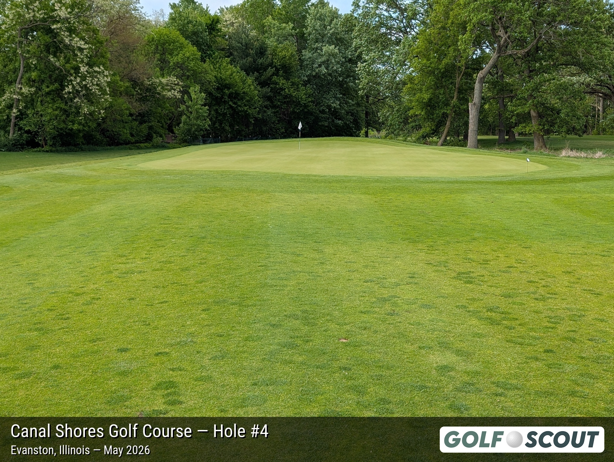 Hole 4 at The Evans at Canal Shores
