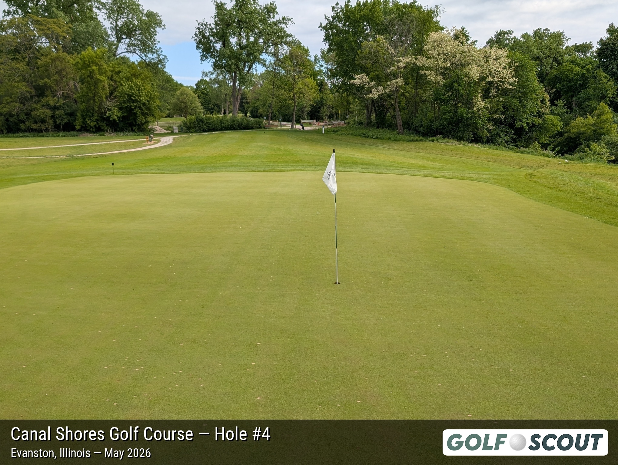 Hole 4 at The Evans at Canal Shores