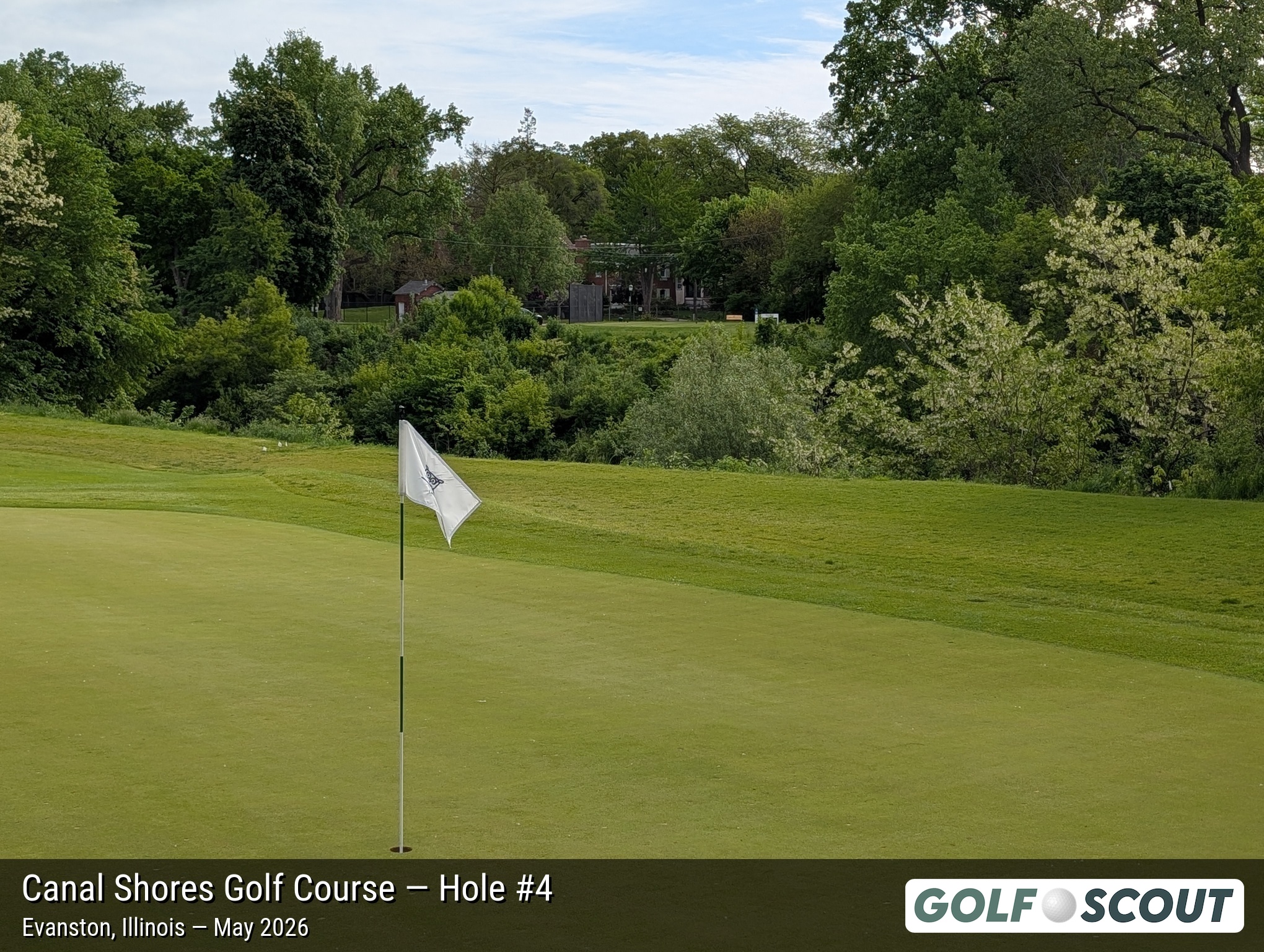 Hole 4 at The Evans at Canal Shores