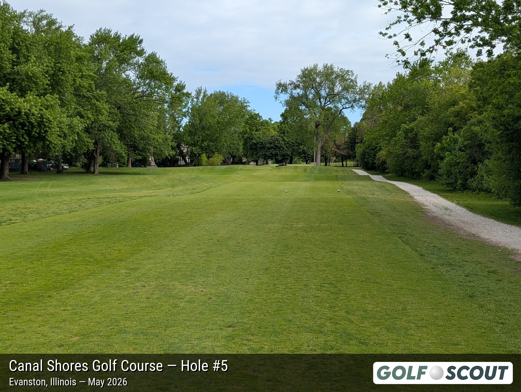 Hole 5 at The Evans at Canal Shores