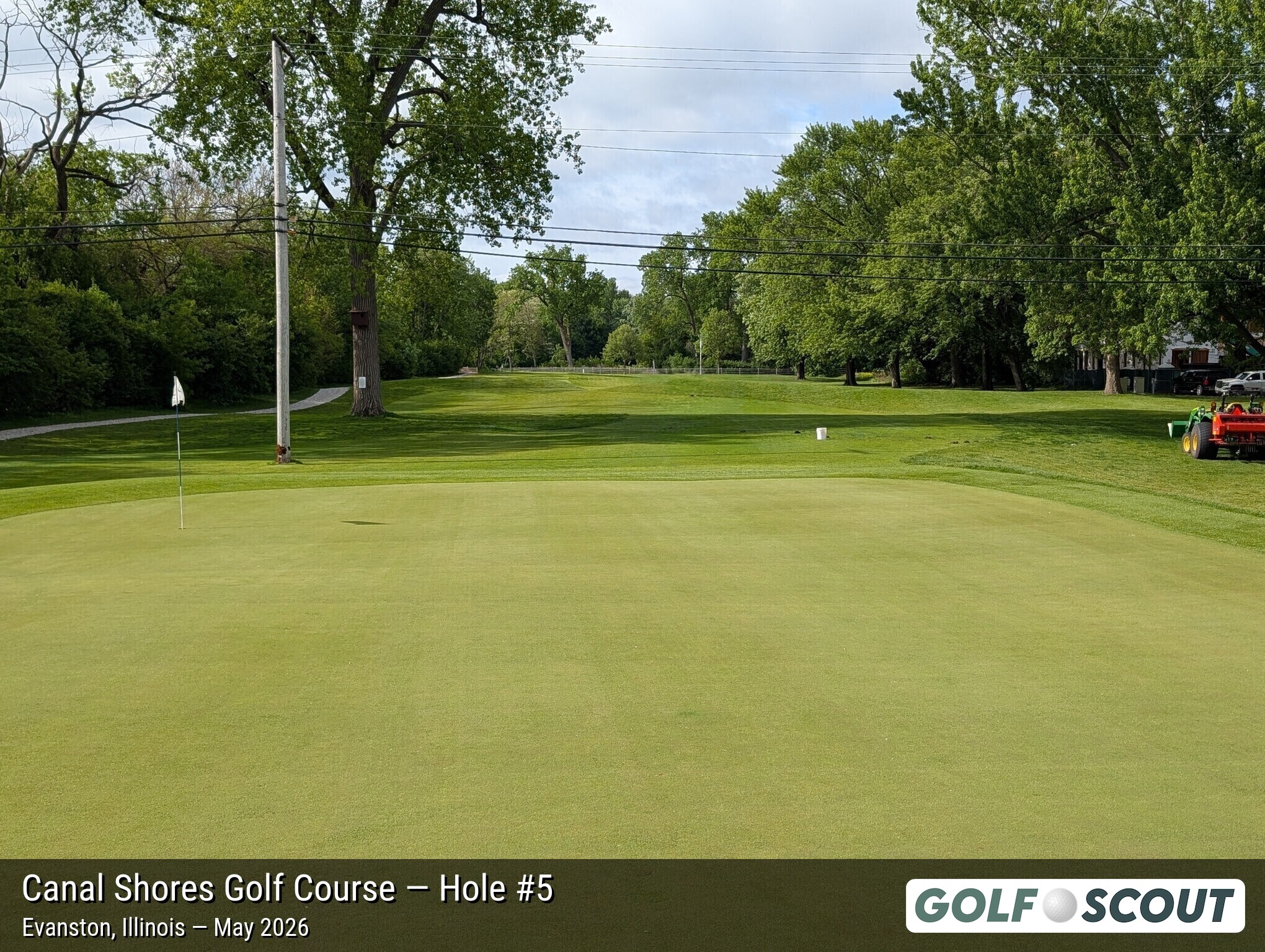 Hole 5 at The Evans at Canal Shores