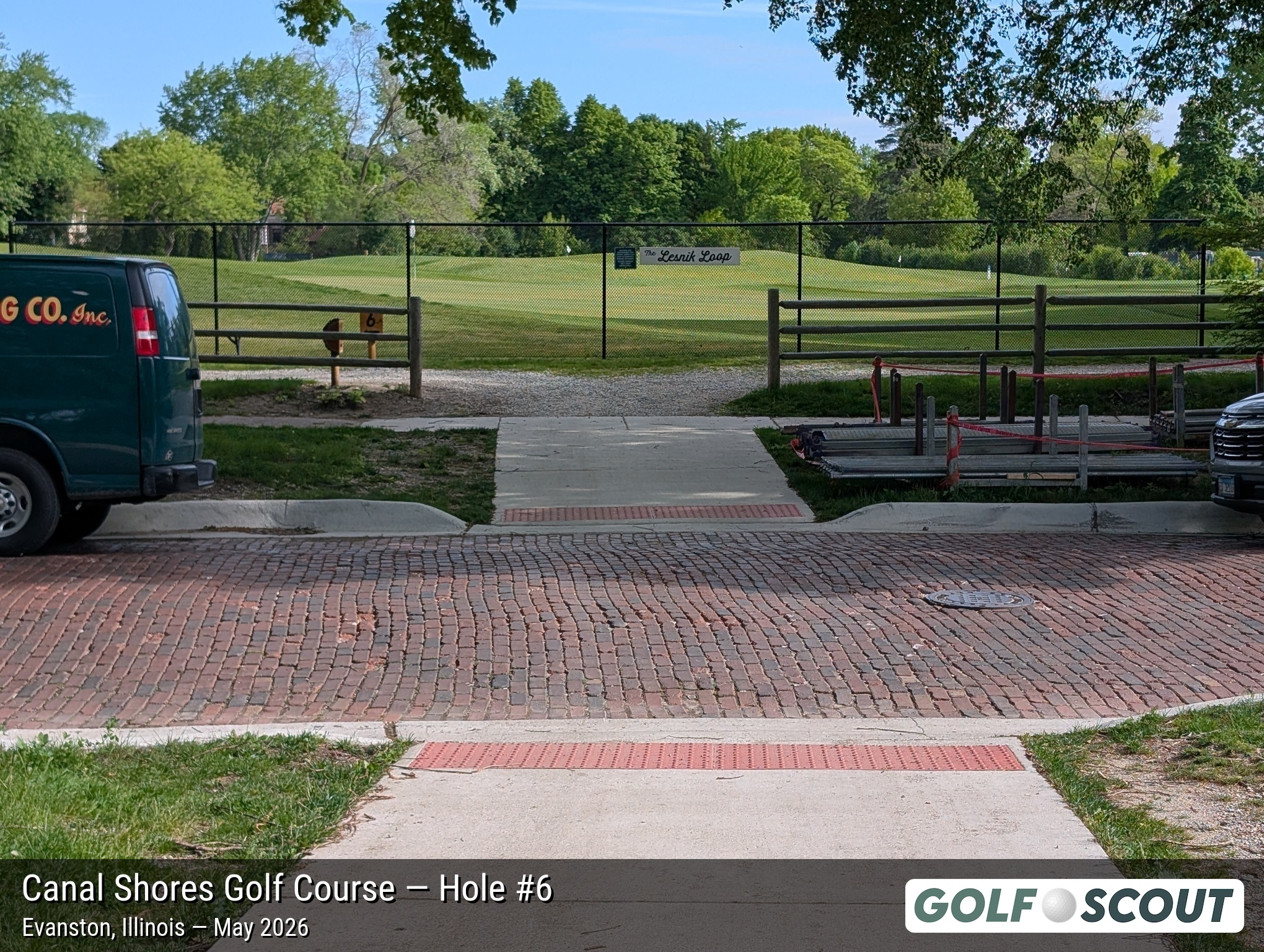 Hole 6 at The Evans at Canal Shores