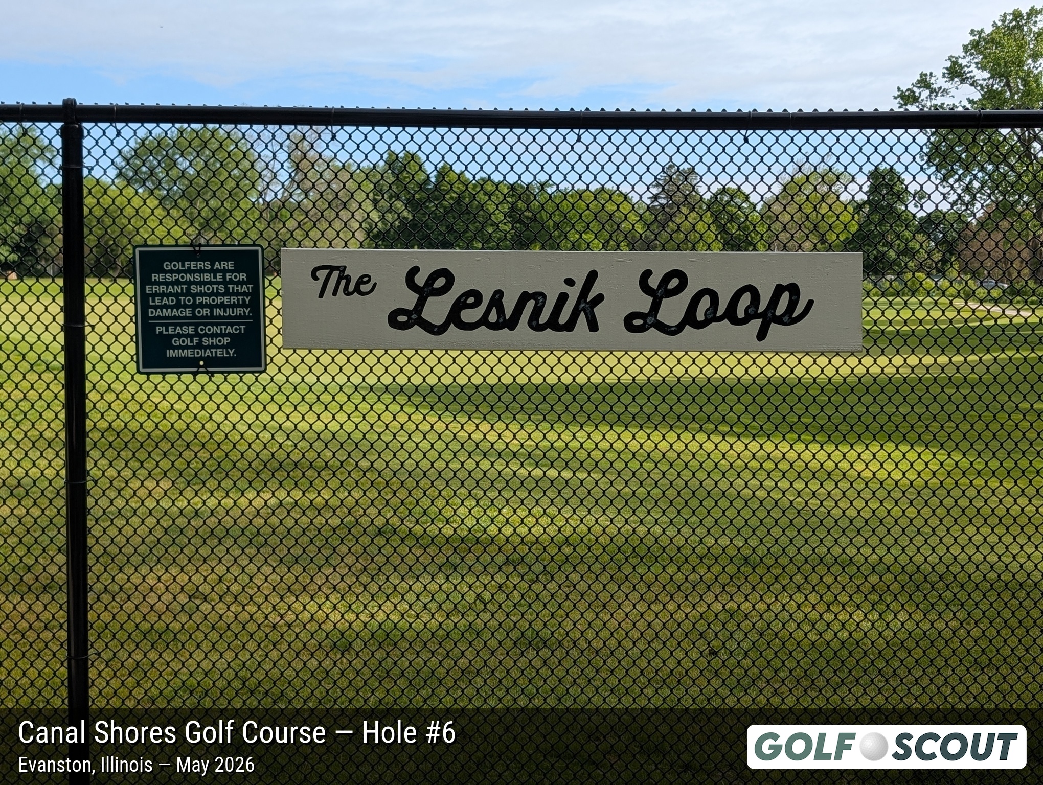 Hole 6 at The Evans at Canal Shores