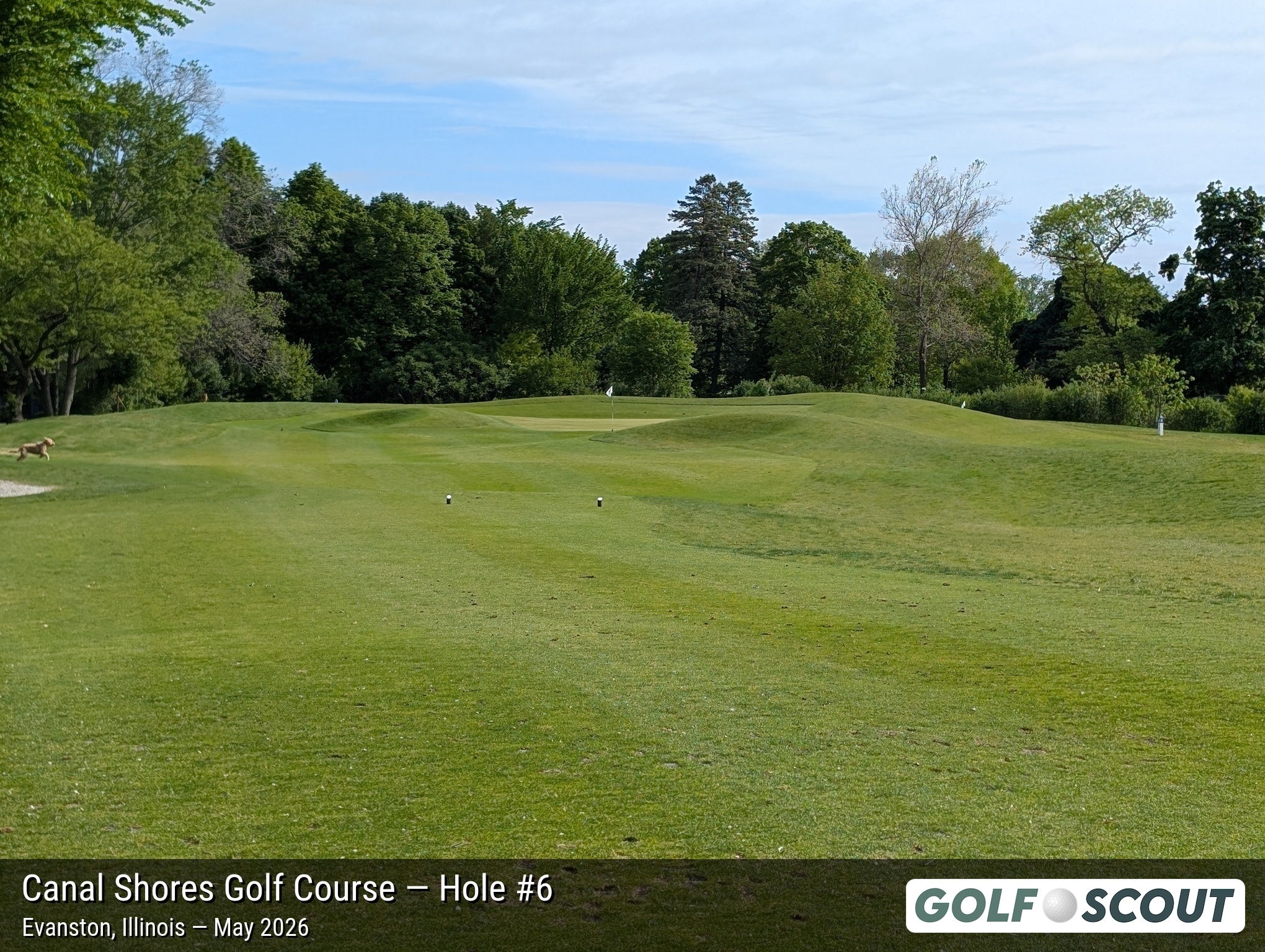 Hole 6 at The Evans at Canal Shores