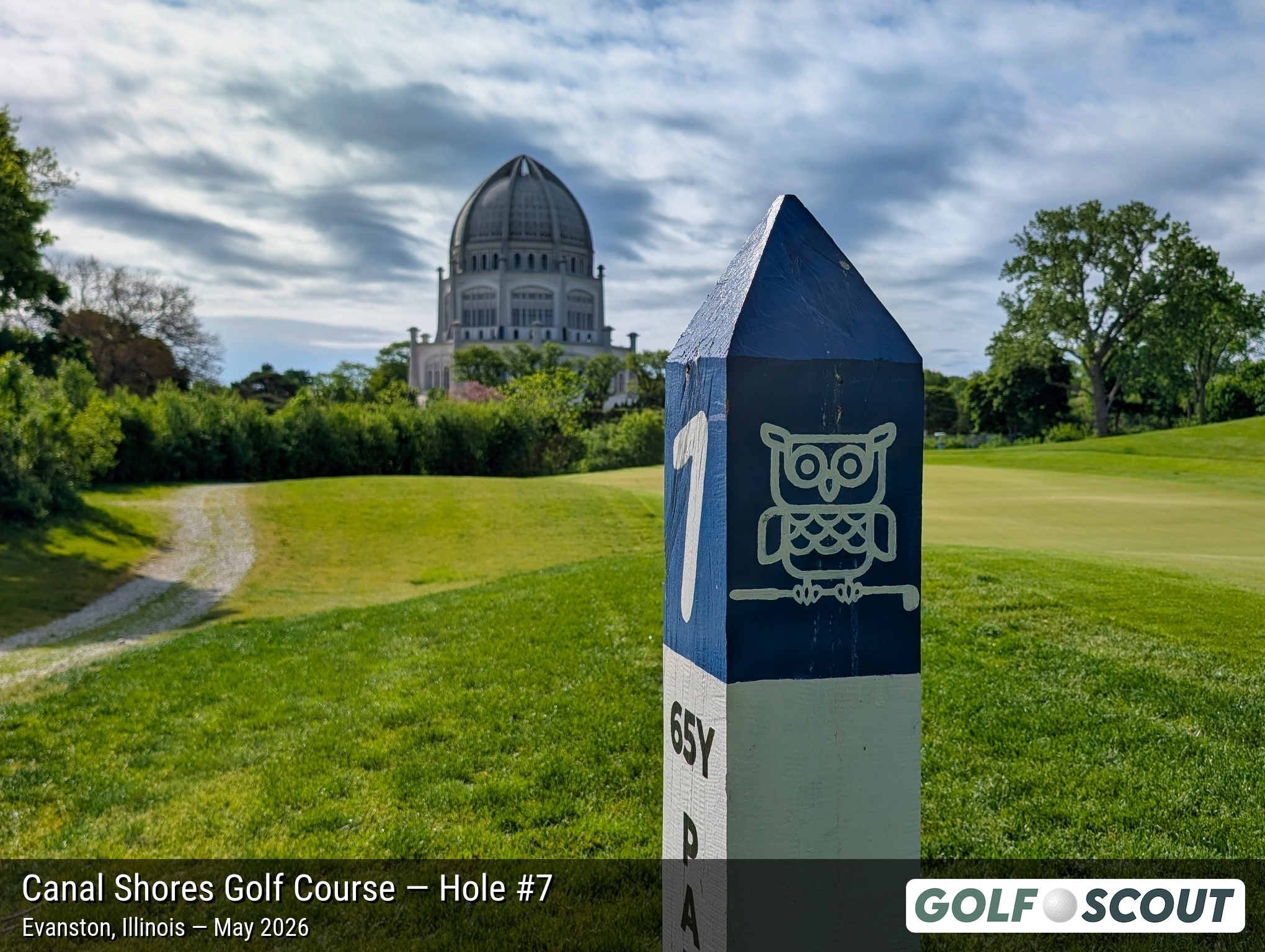 Hole 7 at The Evans at Canal Shores