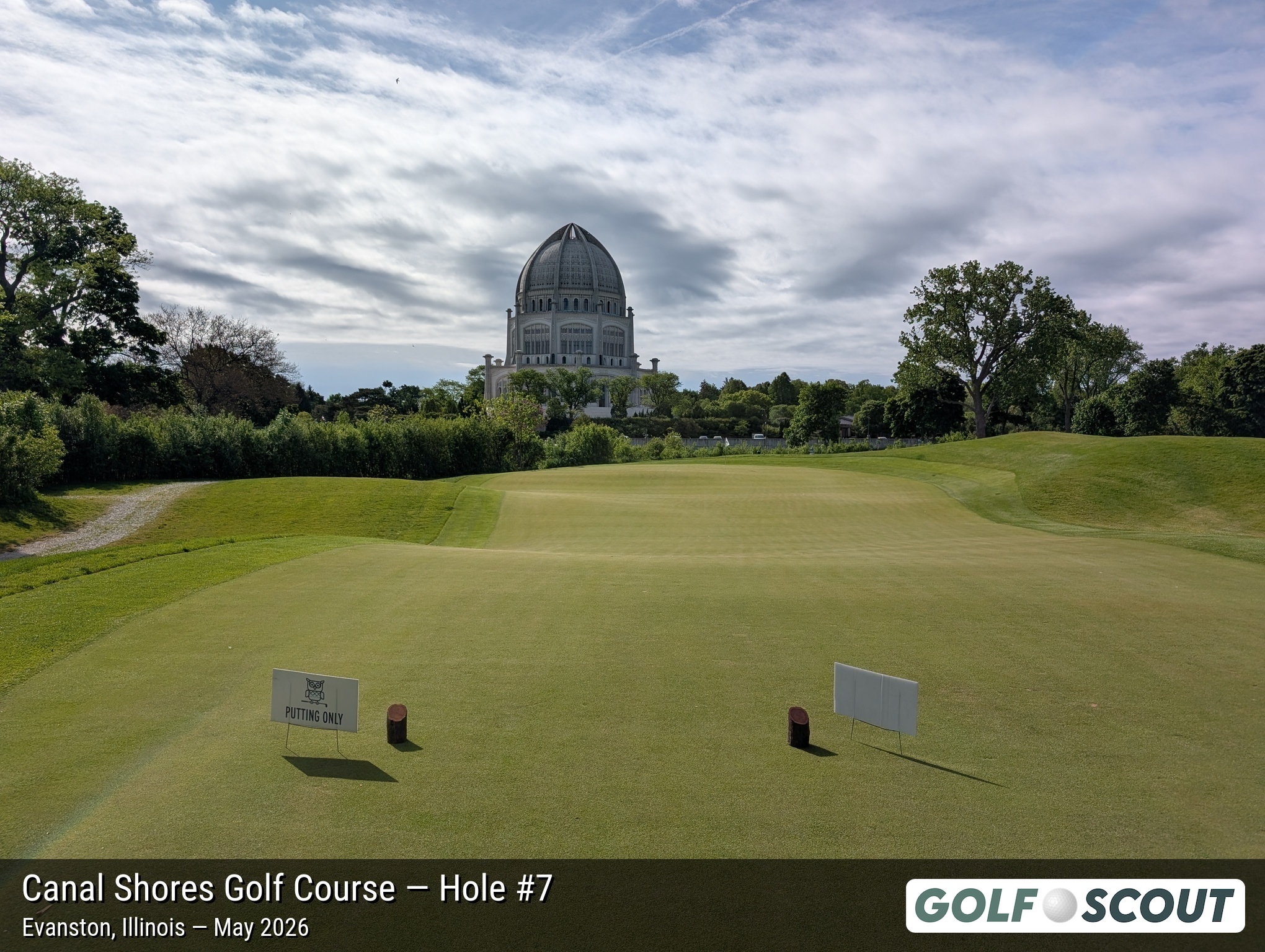 Hole 7 at The Evans at Canal Shores