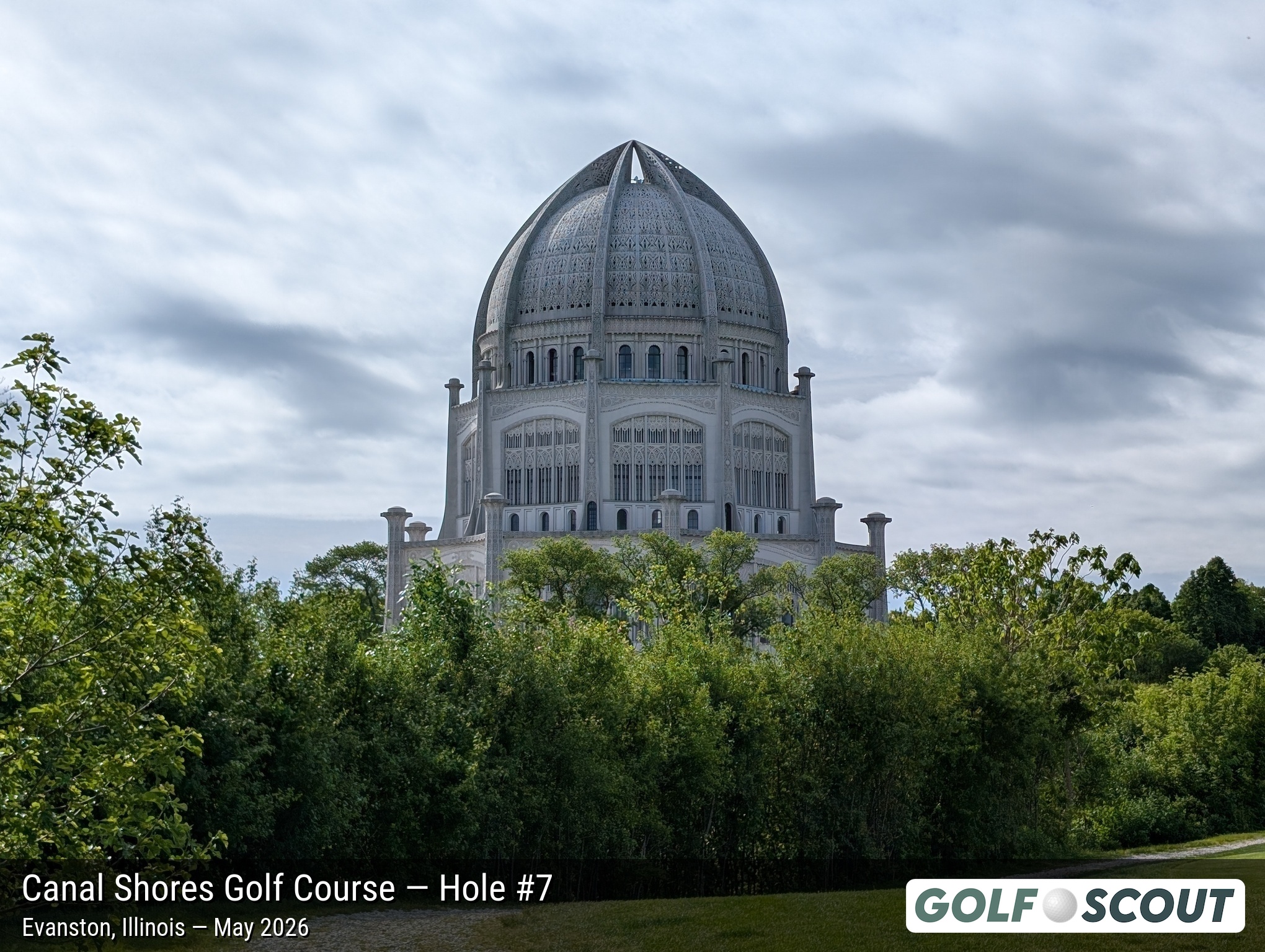 Hole 7 at The Evans at Canal Shores