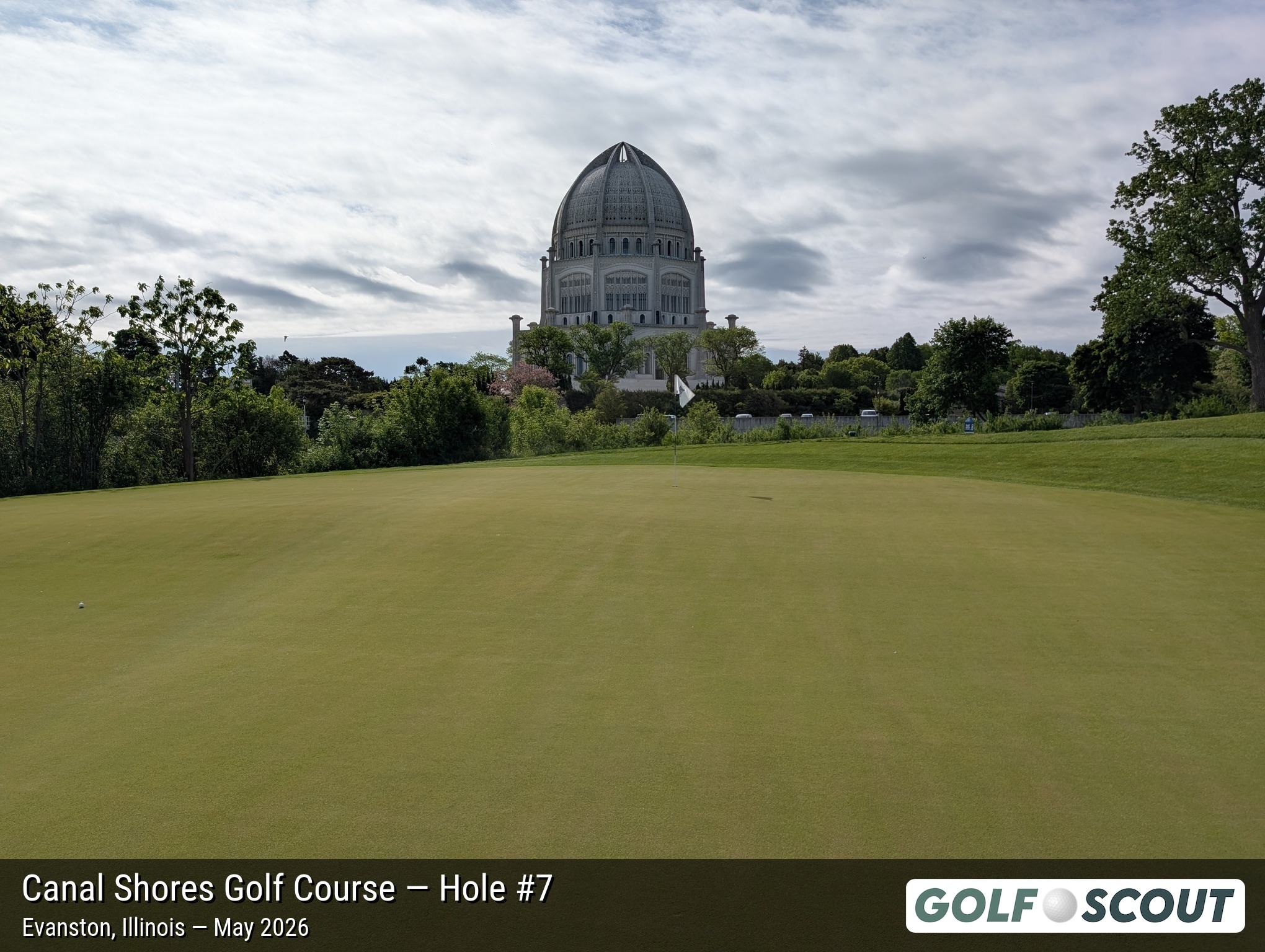 Hole 7 at The Evans at Canal Shores