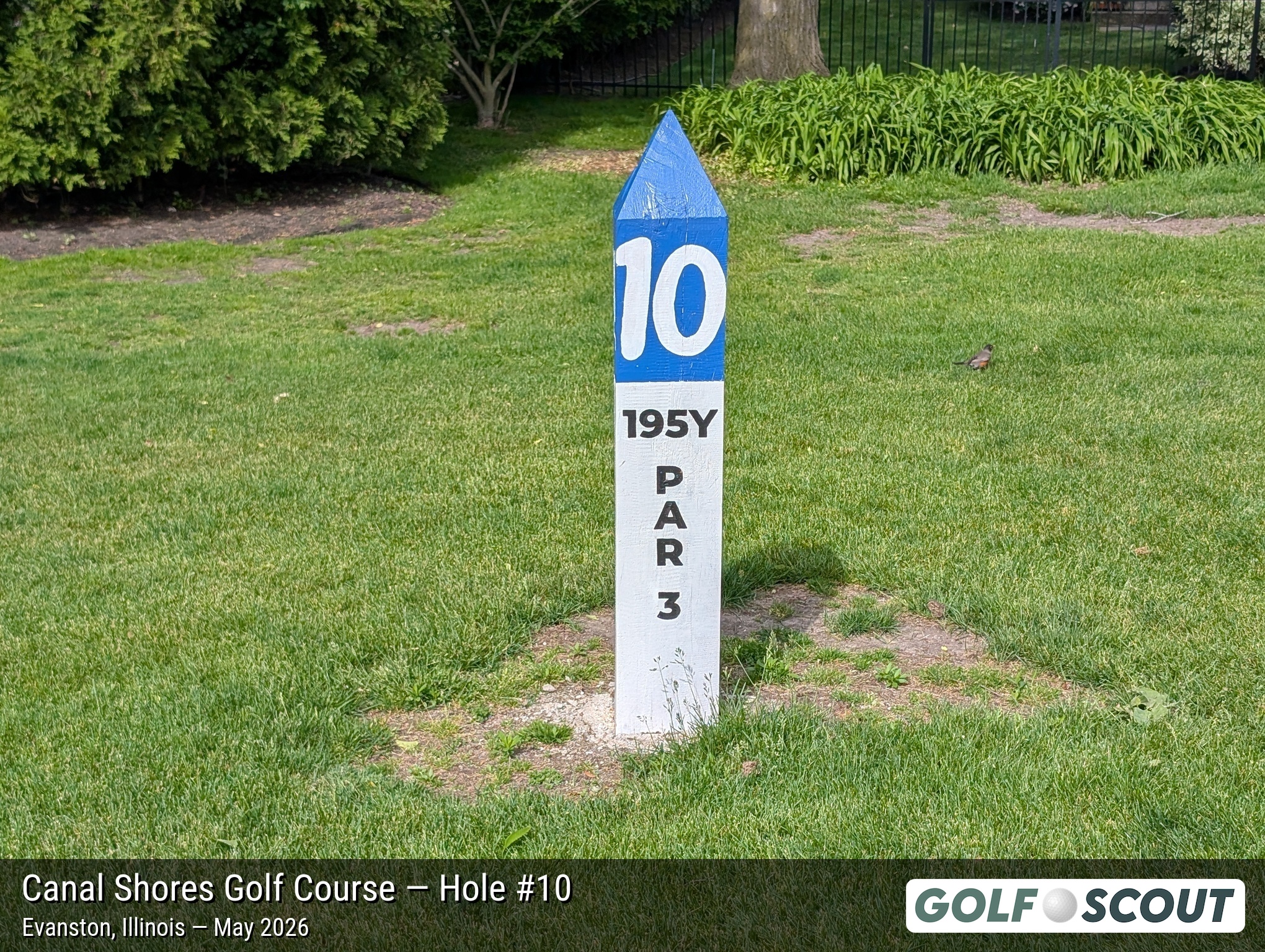 Hole 10 at The Evans at Canal Shores