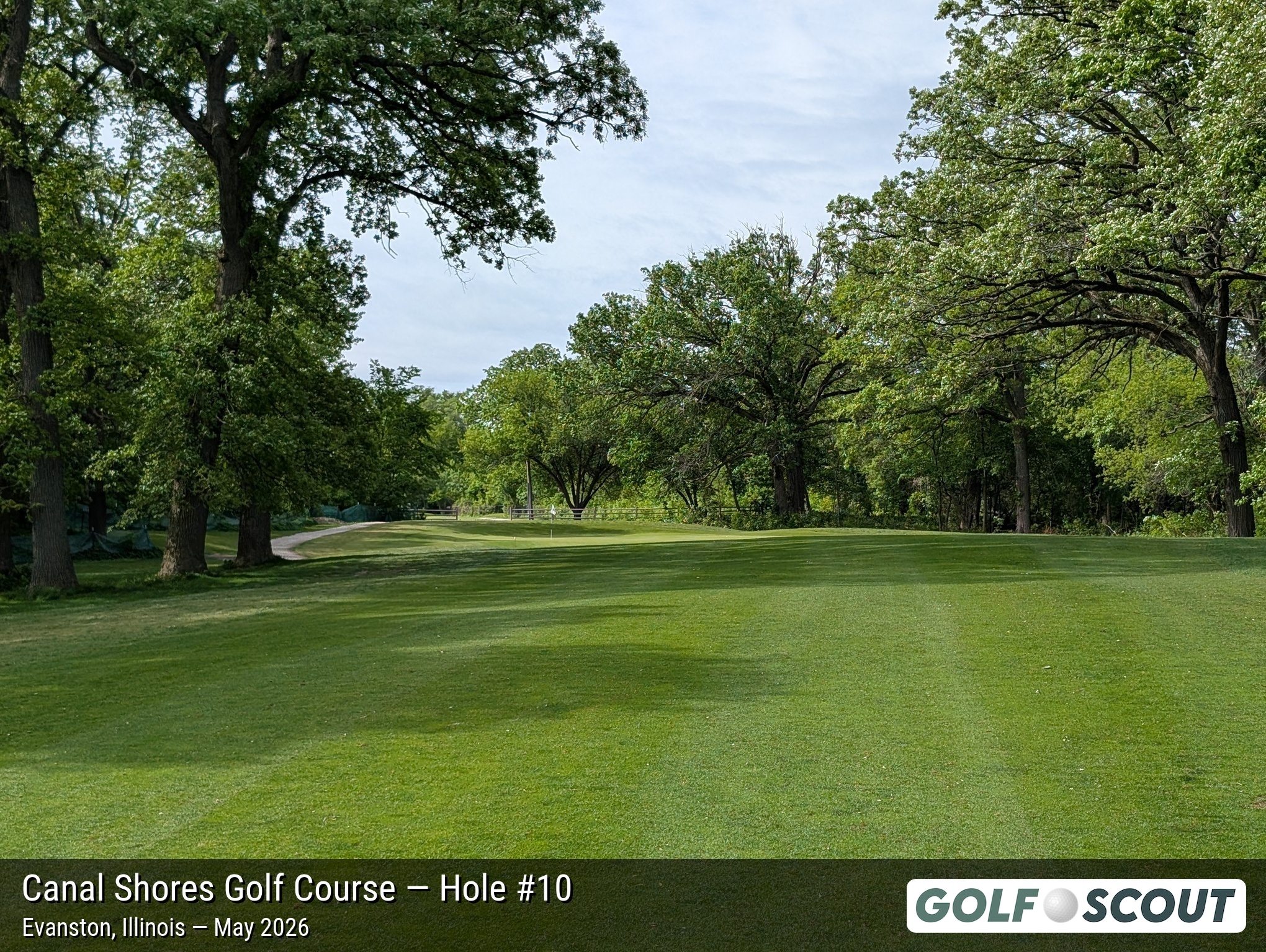 Hole 10 at The Evans at Canal Shores