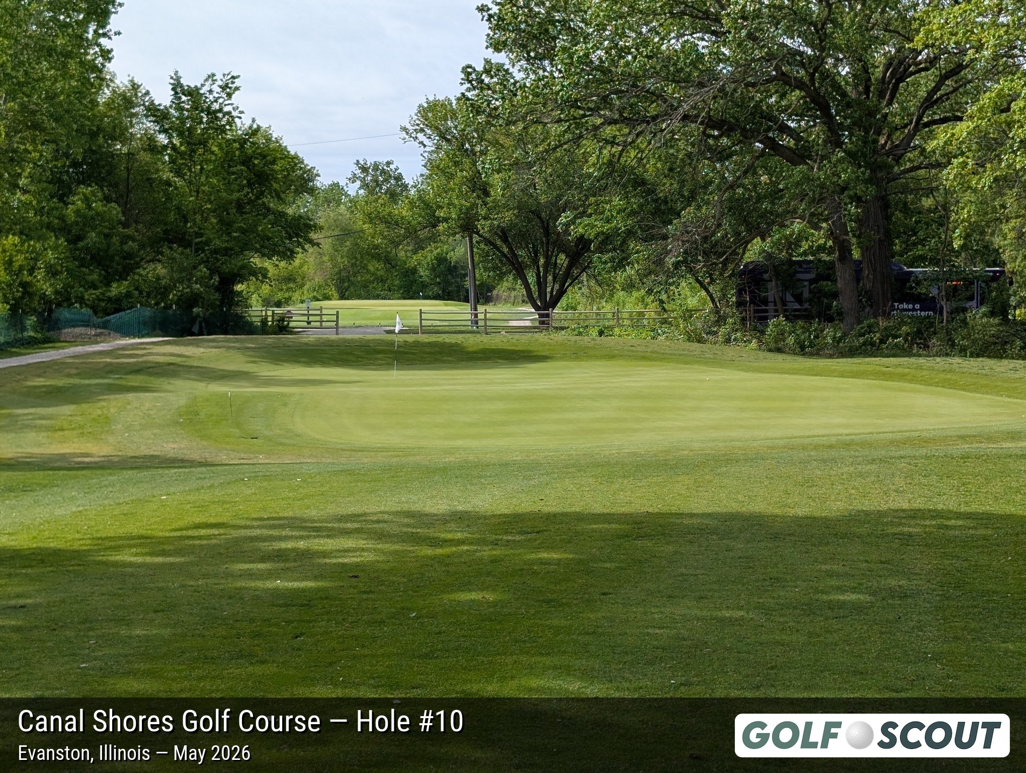 Hole 10 at The Evans at Canal Shores