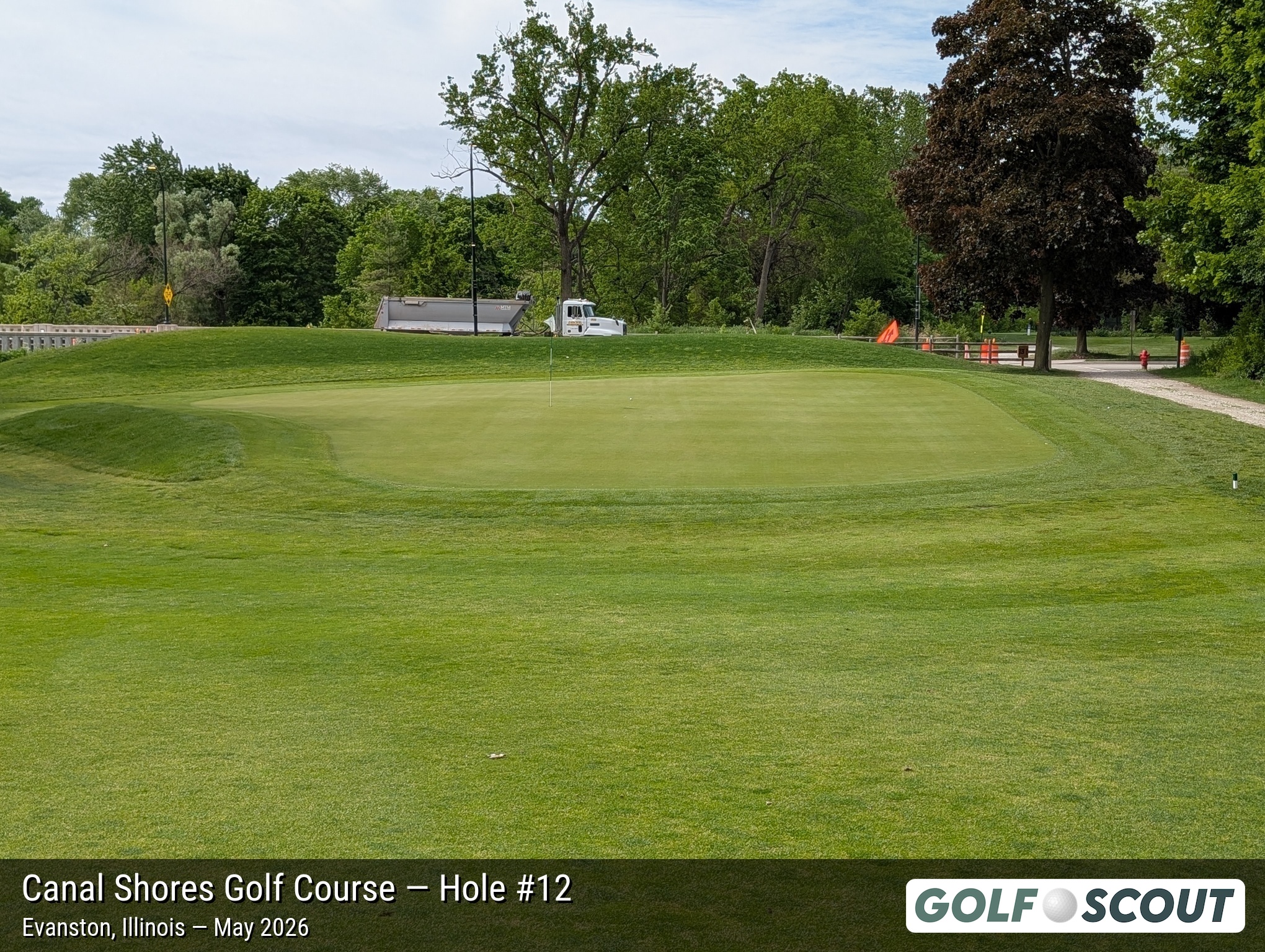 Hole 12 at The Evans at Canal Shores