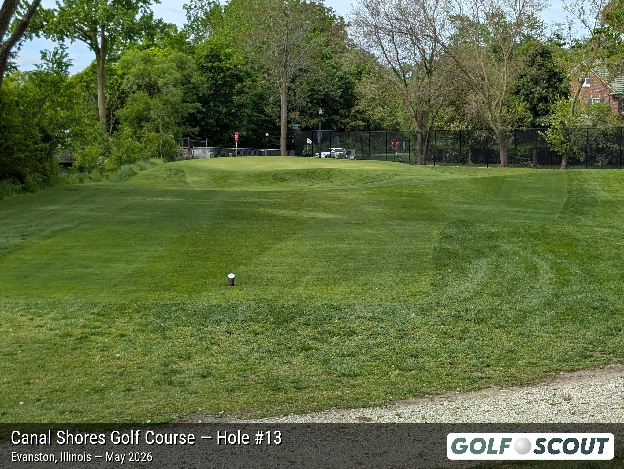Hole 13 at The Evans at Canal Shores