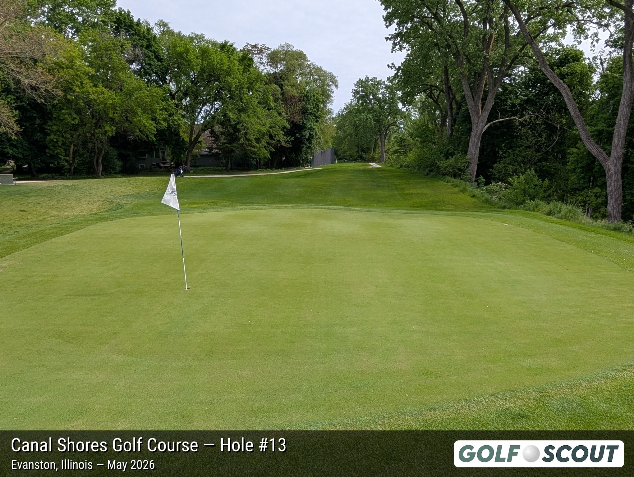 Hole 13 at The Evans at Canal Shores