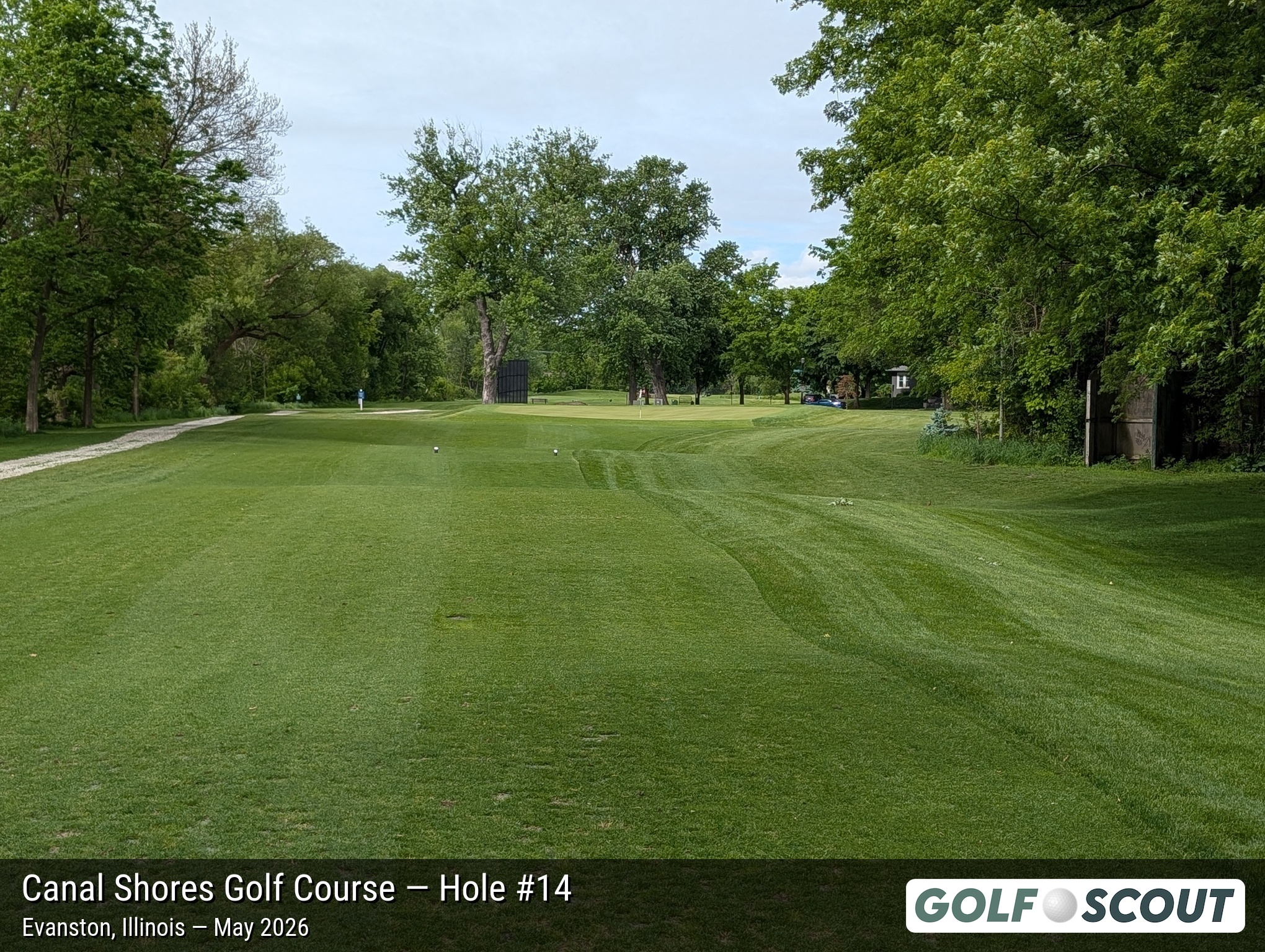 Hole 14 at The Evans at Canal Shores