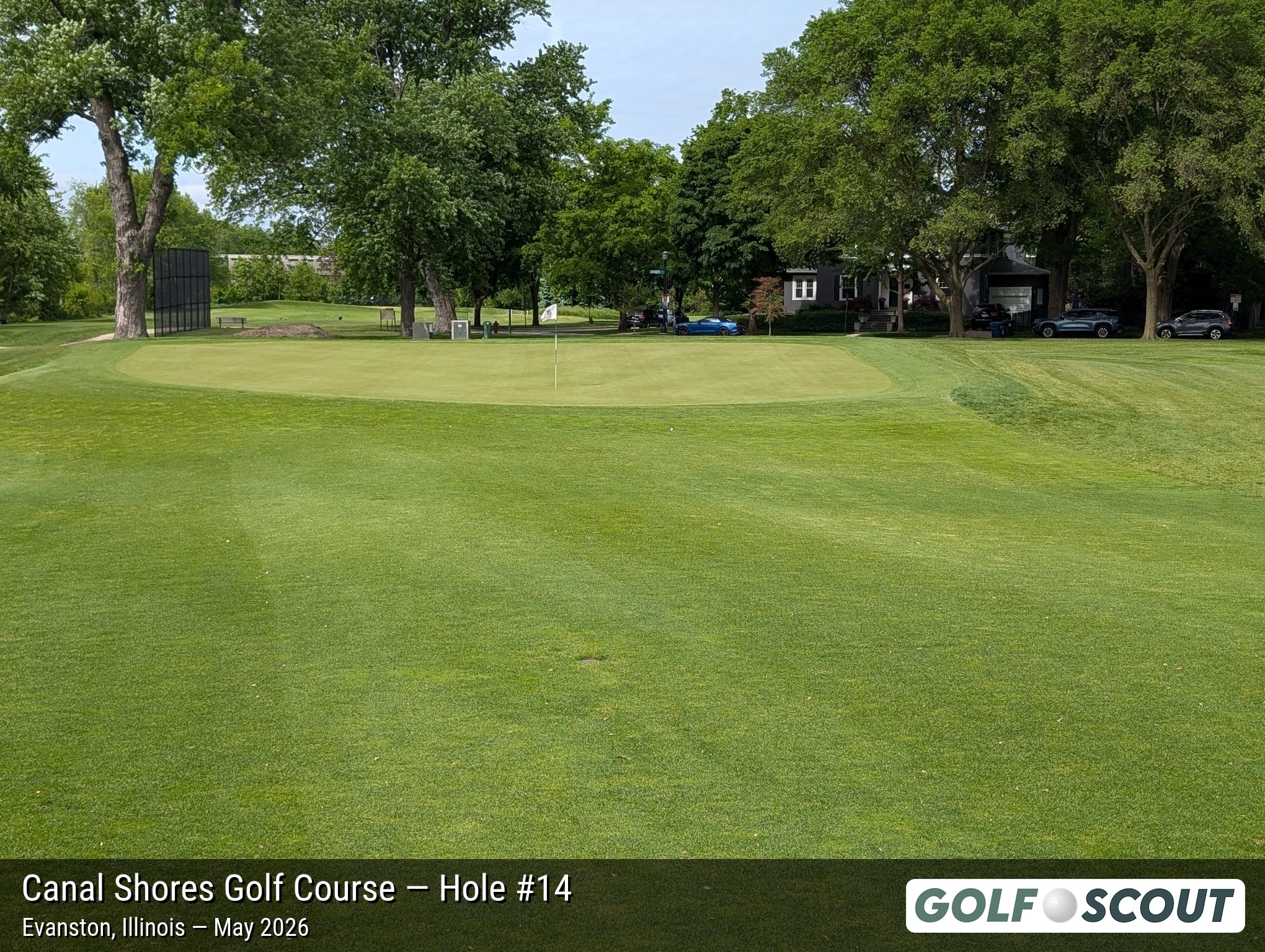 Hole 14 at The Evans at Canal Shores