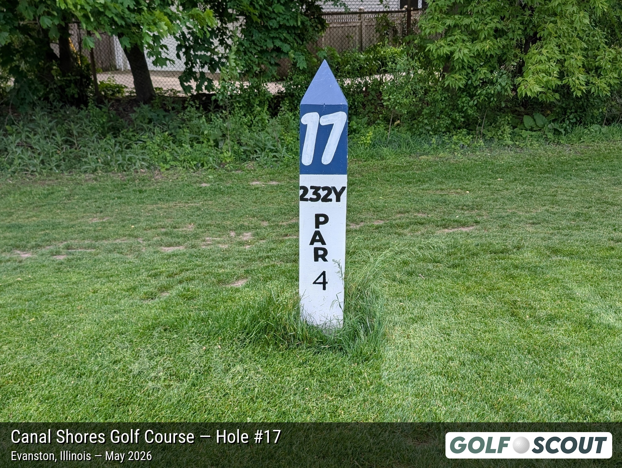 Hole 17 at The Evans at Canal Shores