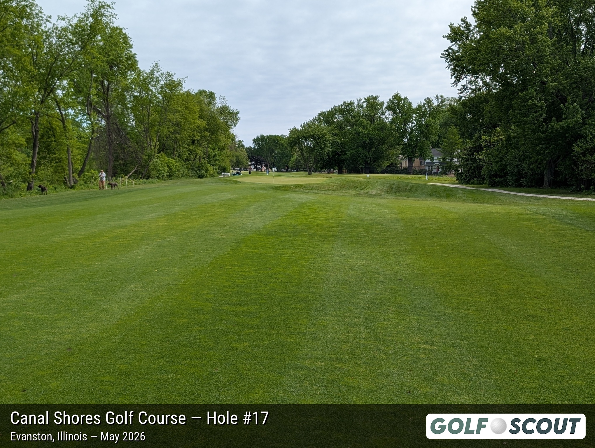 Hole 17 at The Evans at Canal Shores