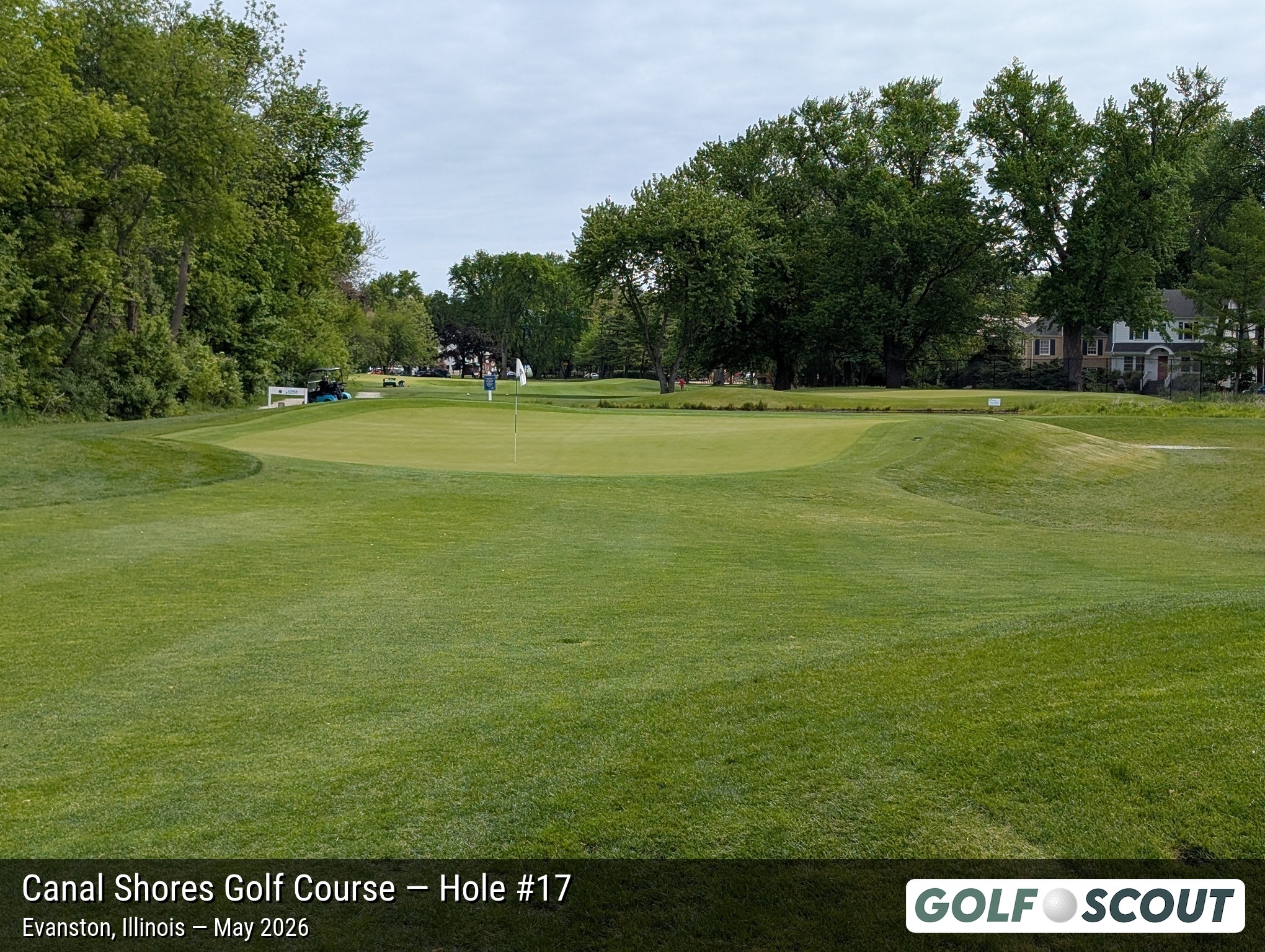 Hole 17 at The Evans at Canal Shores
