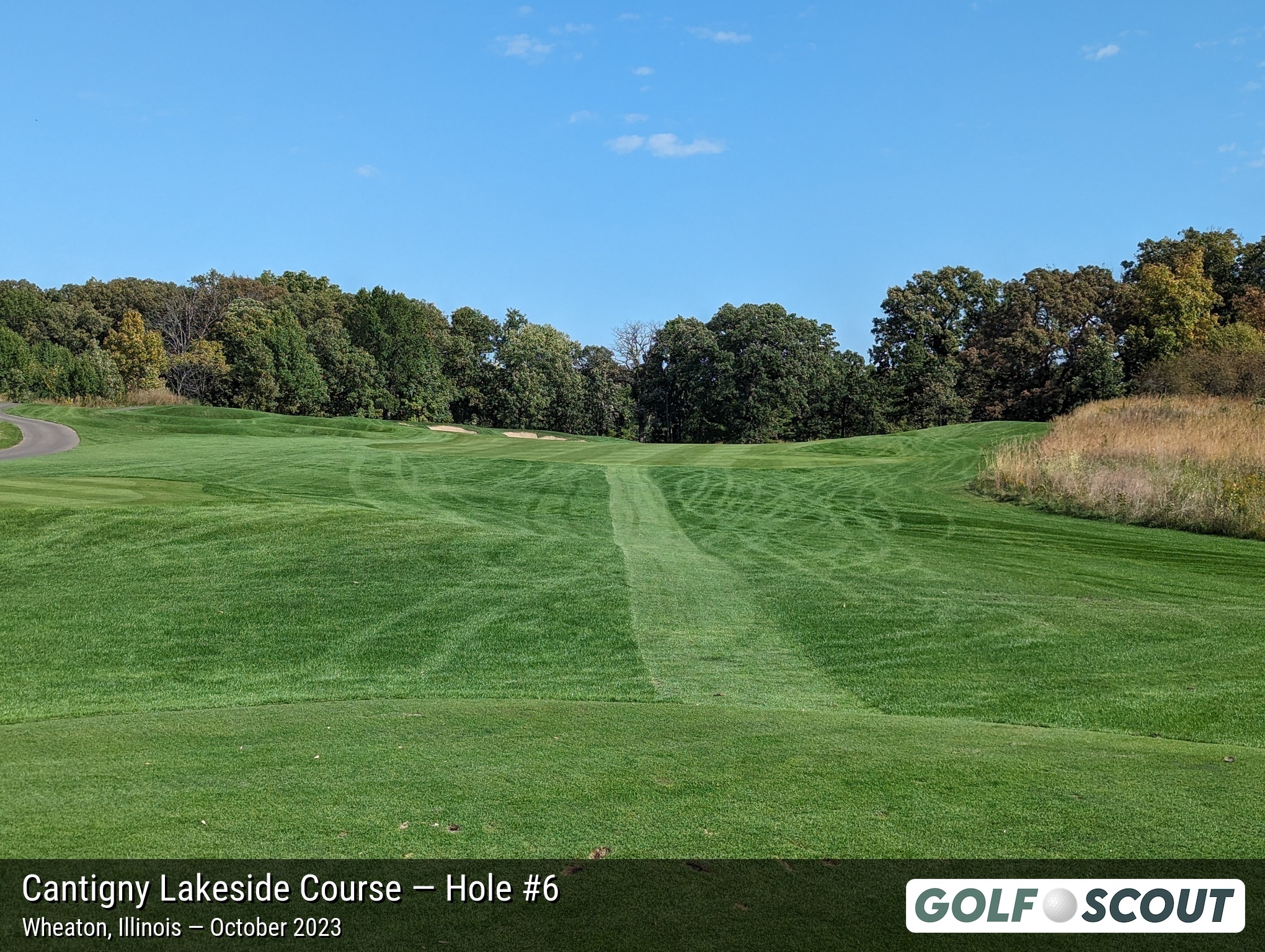 Hole 6 at Cantigny Lakeside Course