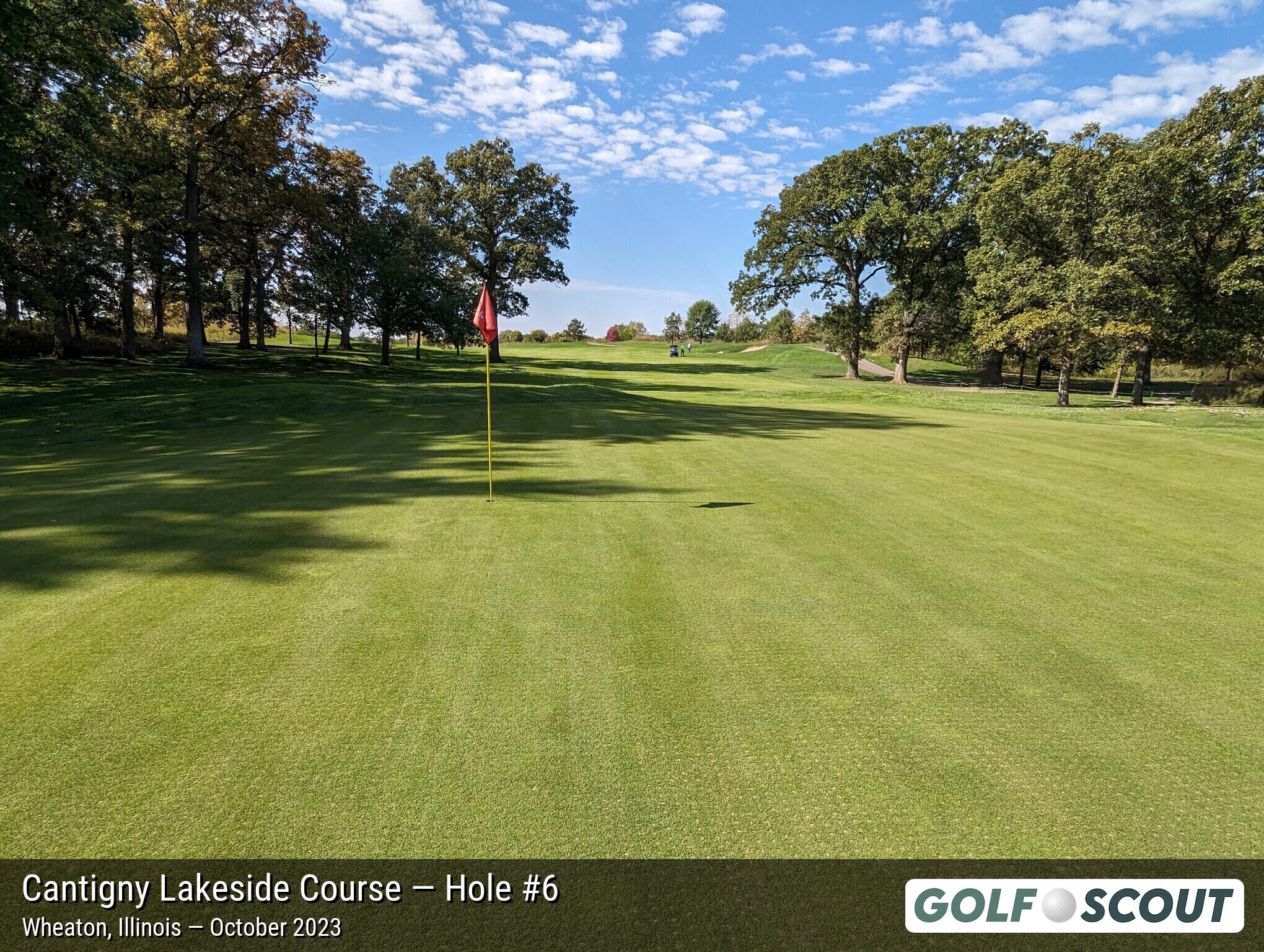 Hole 6 at Cantigny Lakeside Course