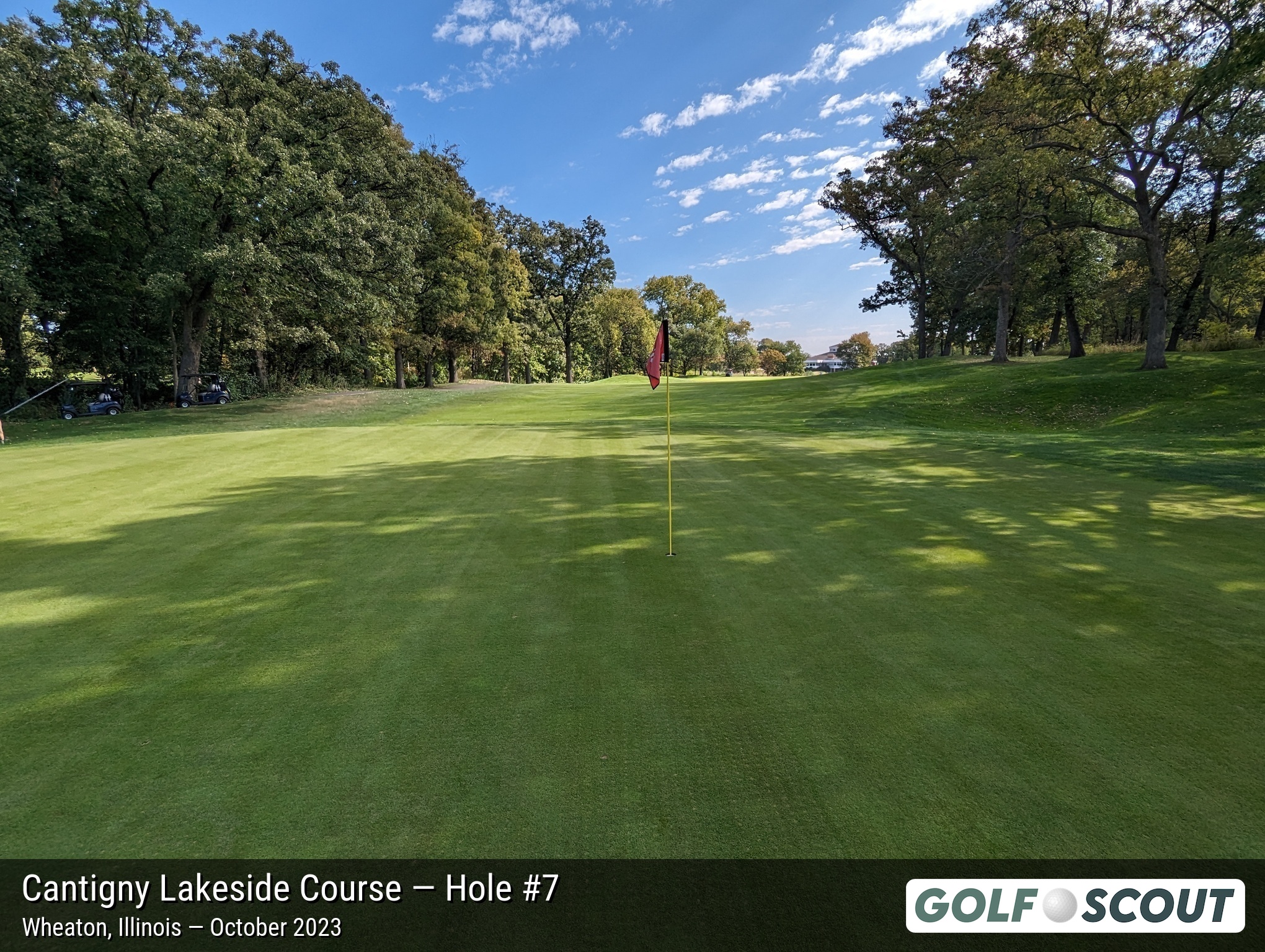 Hole 7 at Cantigny Lakeside Course