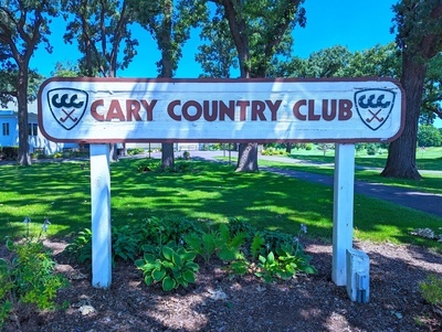 Cary Country Club Entrance Sign