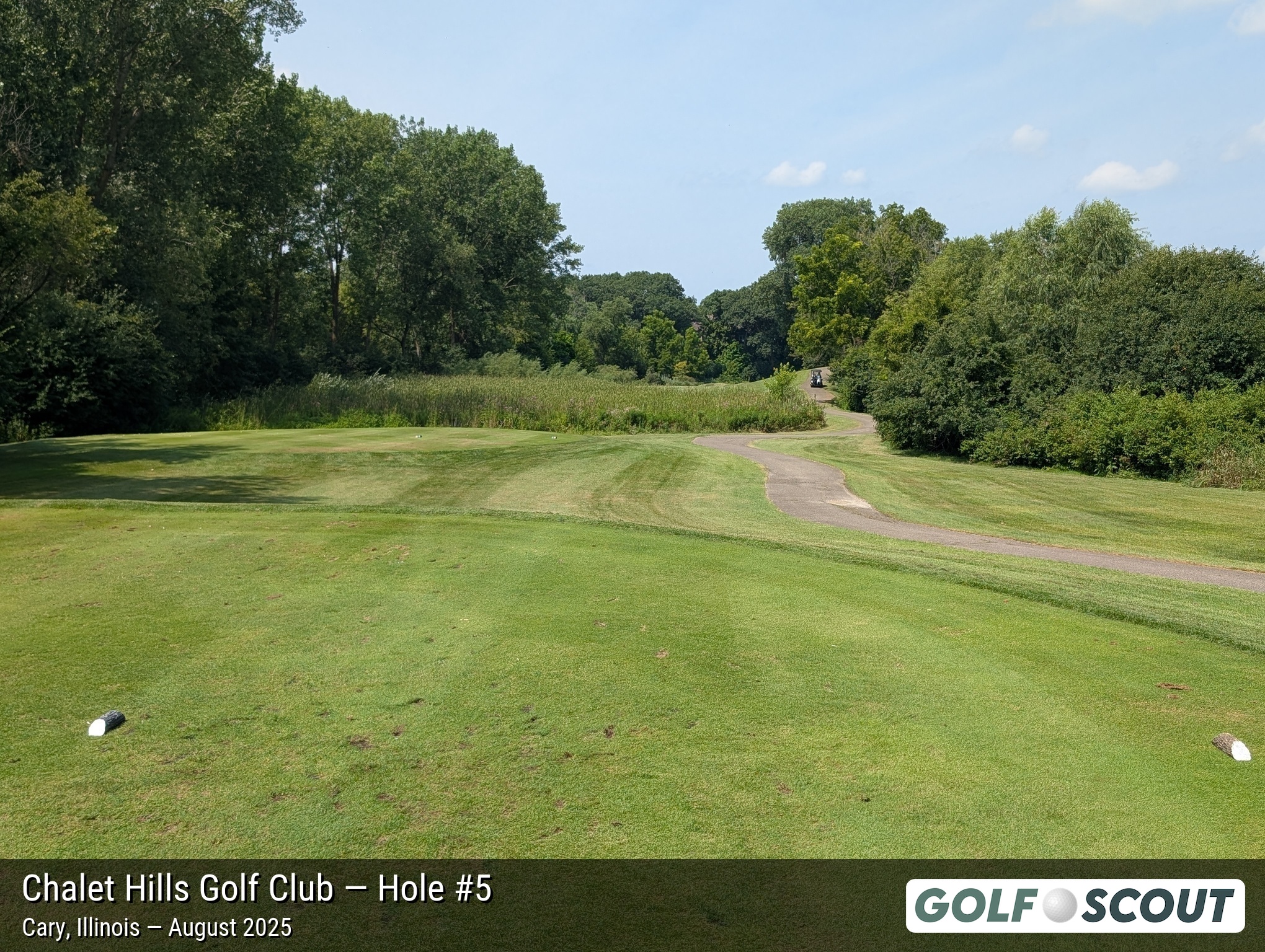 Hole 5 at Chalet Hills Golf Club