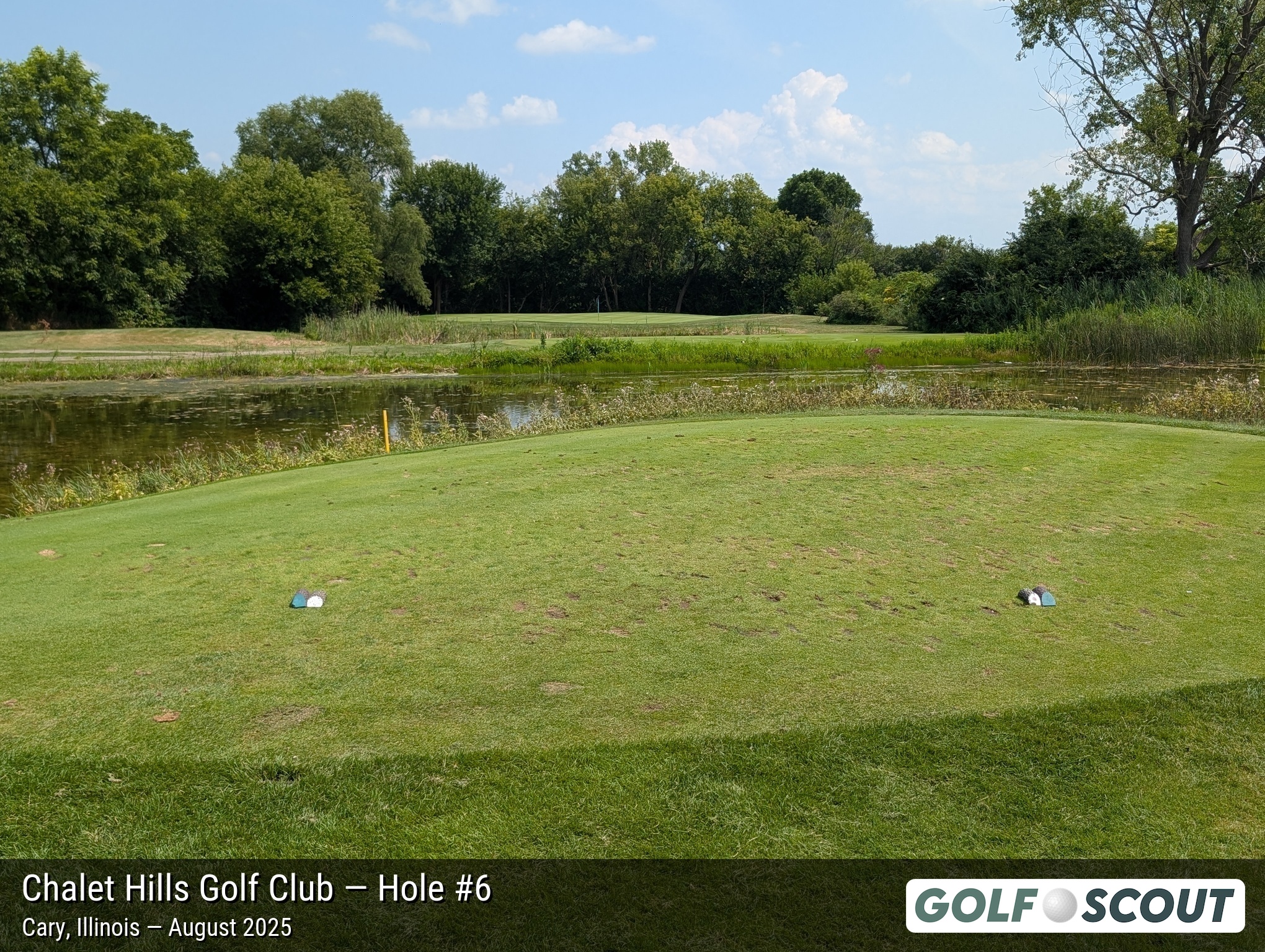 Hole 6 at Chalet Hills Golf Club