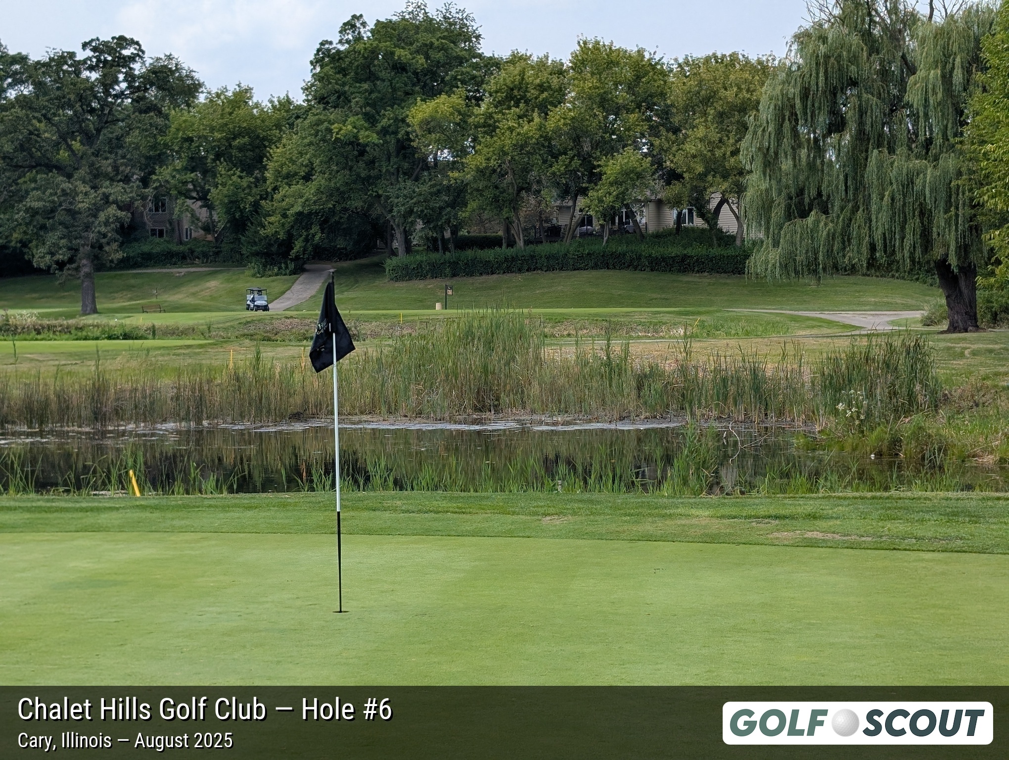 Hole 6 at Chalet Hills Golf Club