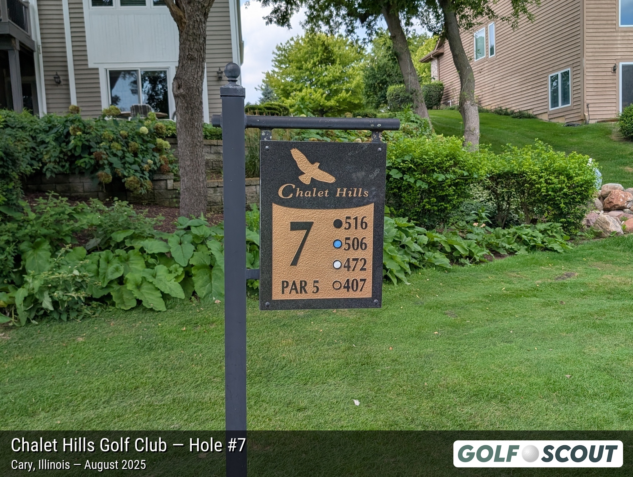 Hole 7 at Chalet Hills Golf Club