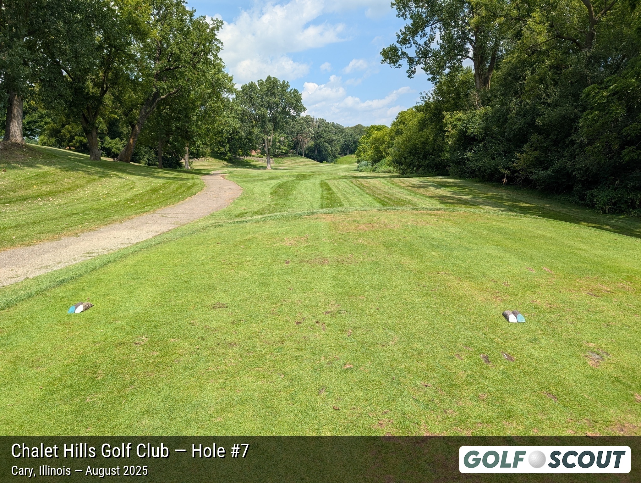 Hole 7 at Chalet Hills Golf Club