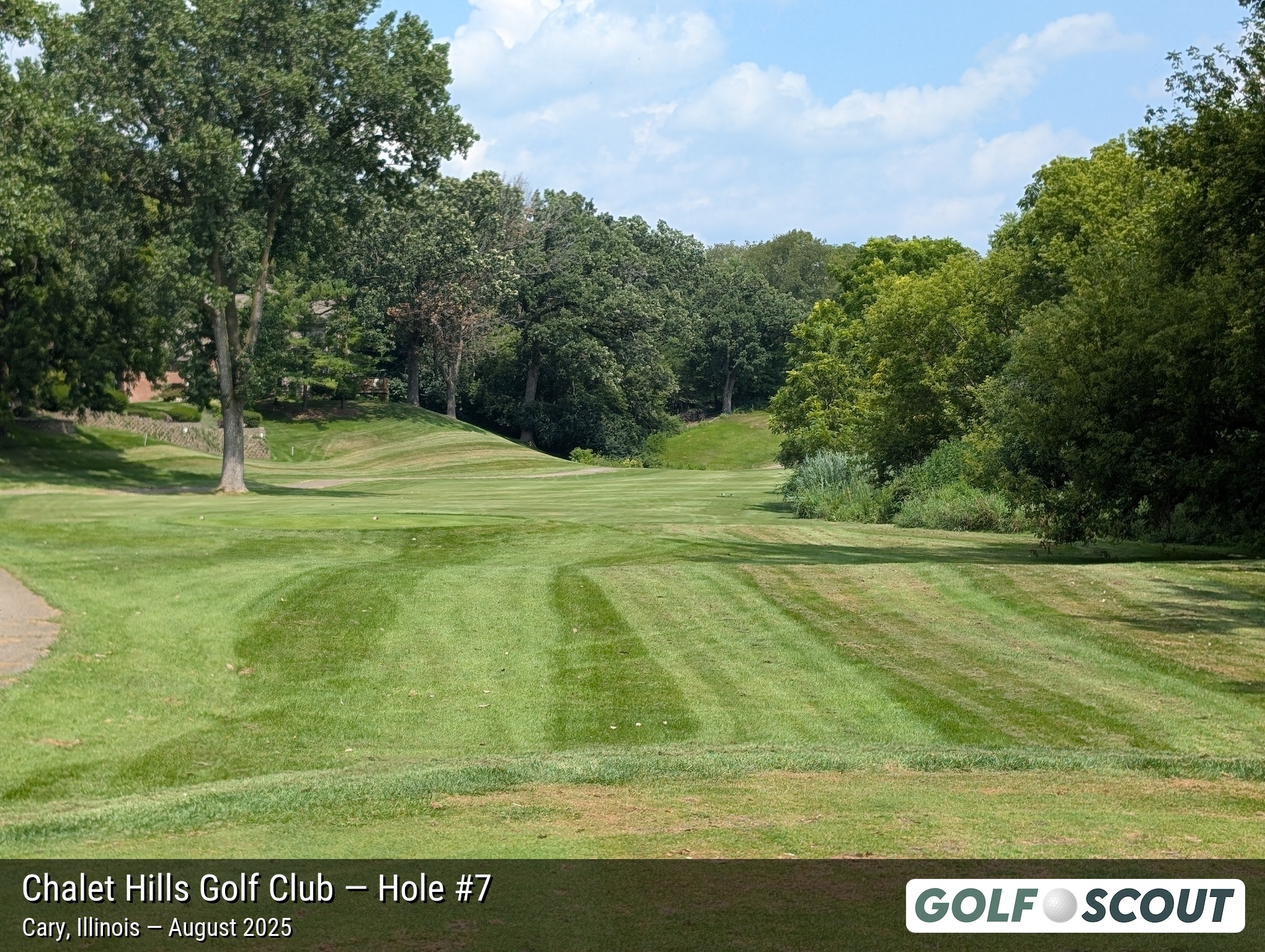 Hole 7 at Chalet Hills Golf Club