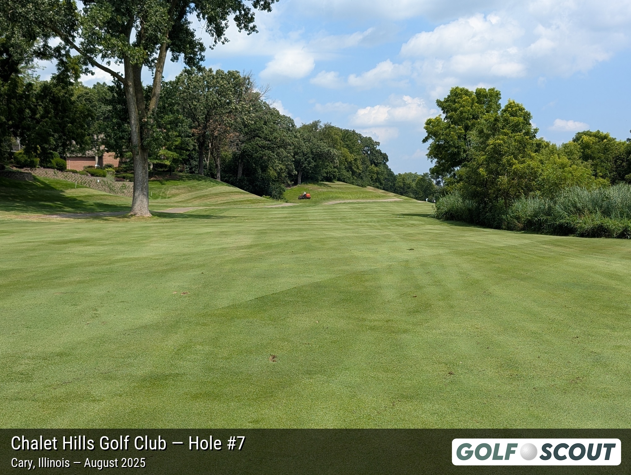 Hole 7 at Chalet Hills Golf Club