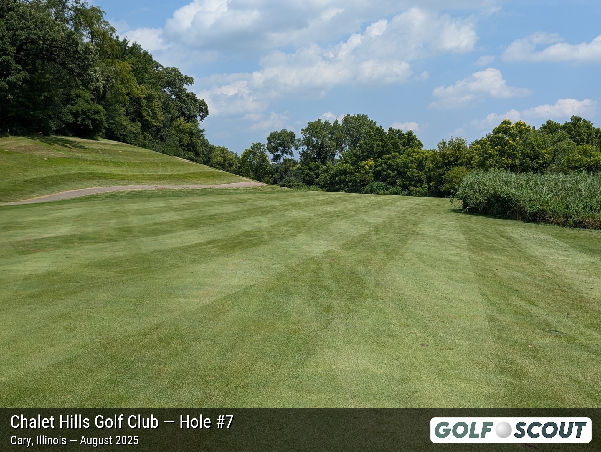 Hole 7 at Chalet Hills Golf Club